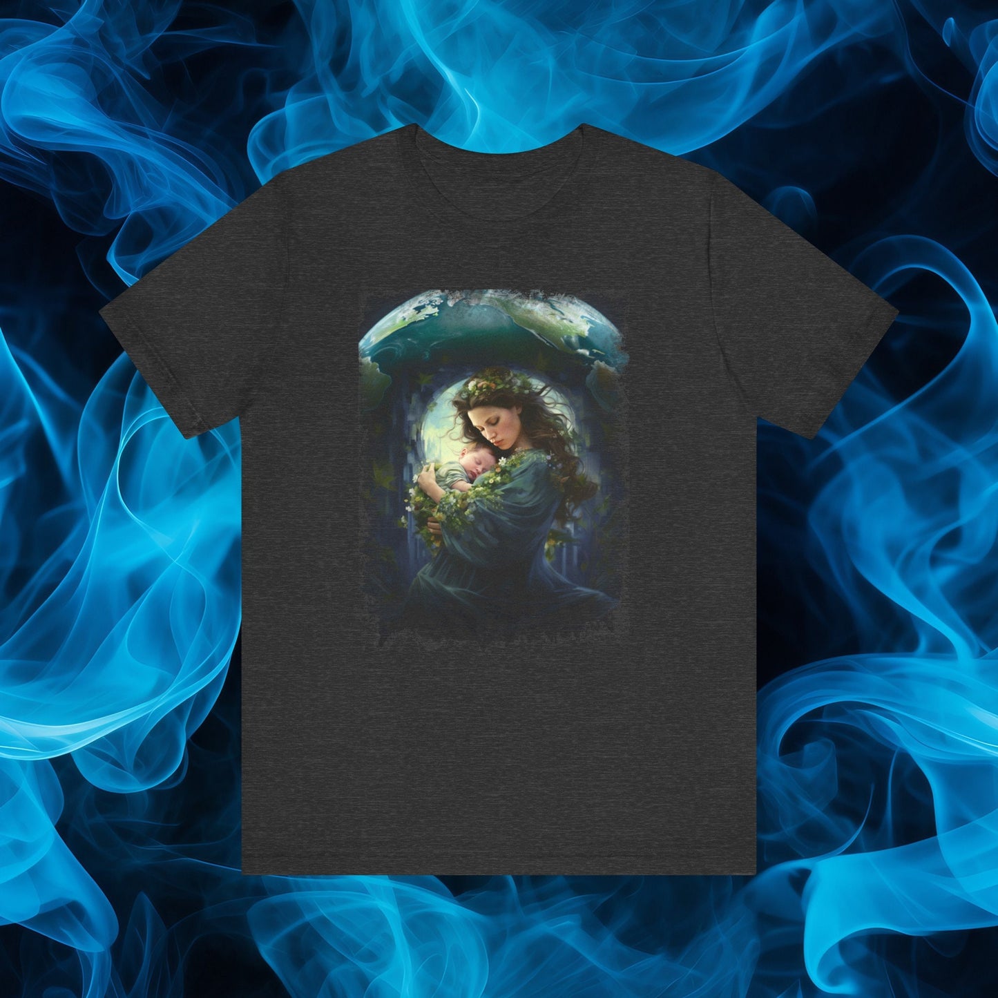 Mother Earth Shirt, Celebration of women and earth Tee, Beautiful Graphic Tee for going green, Great gift Shirt for family and friends
