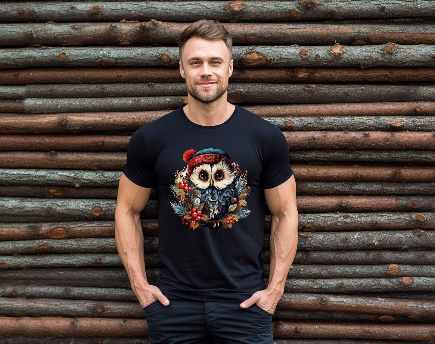 The Christmas bundled Owl Christmas T-Shirt Makes the Perfect Gift for Friends, Family, Coworkers or yourself. Check Out My Shop for even more Great Designs.
www.scorpiontees.etsy.com
