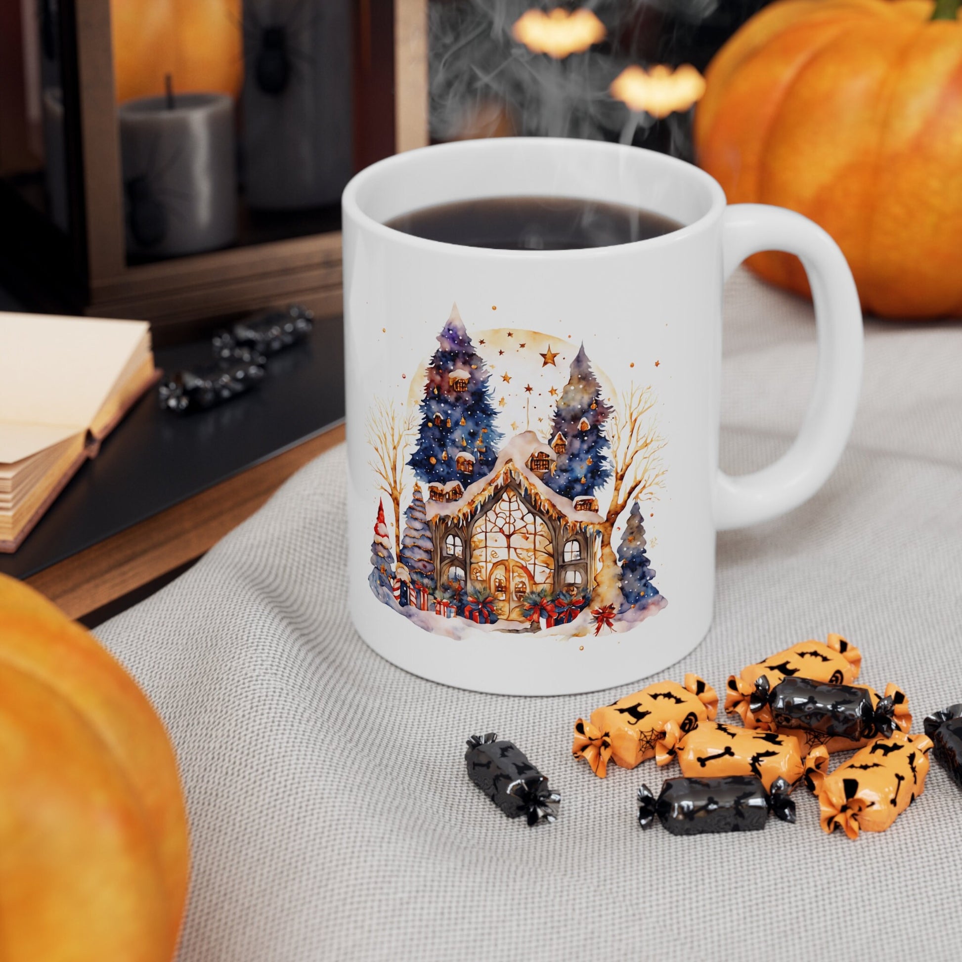 The Wonderful Christmas Scenery Mug Makes the Perfect Gift for Friends, Family, Coworkers or yourself.  Check Out My Shop for even more Great Designs.
www.scorpiontees.etsy.com