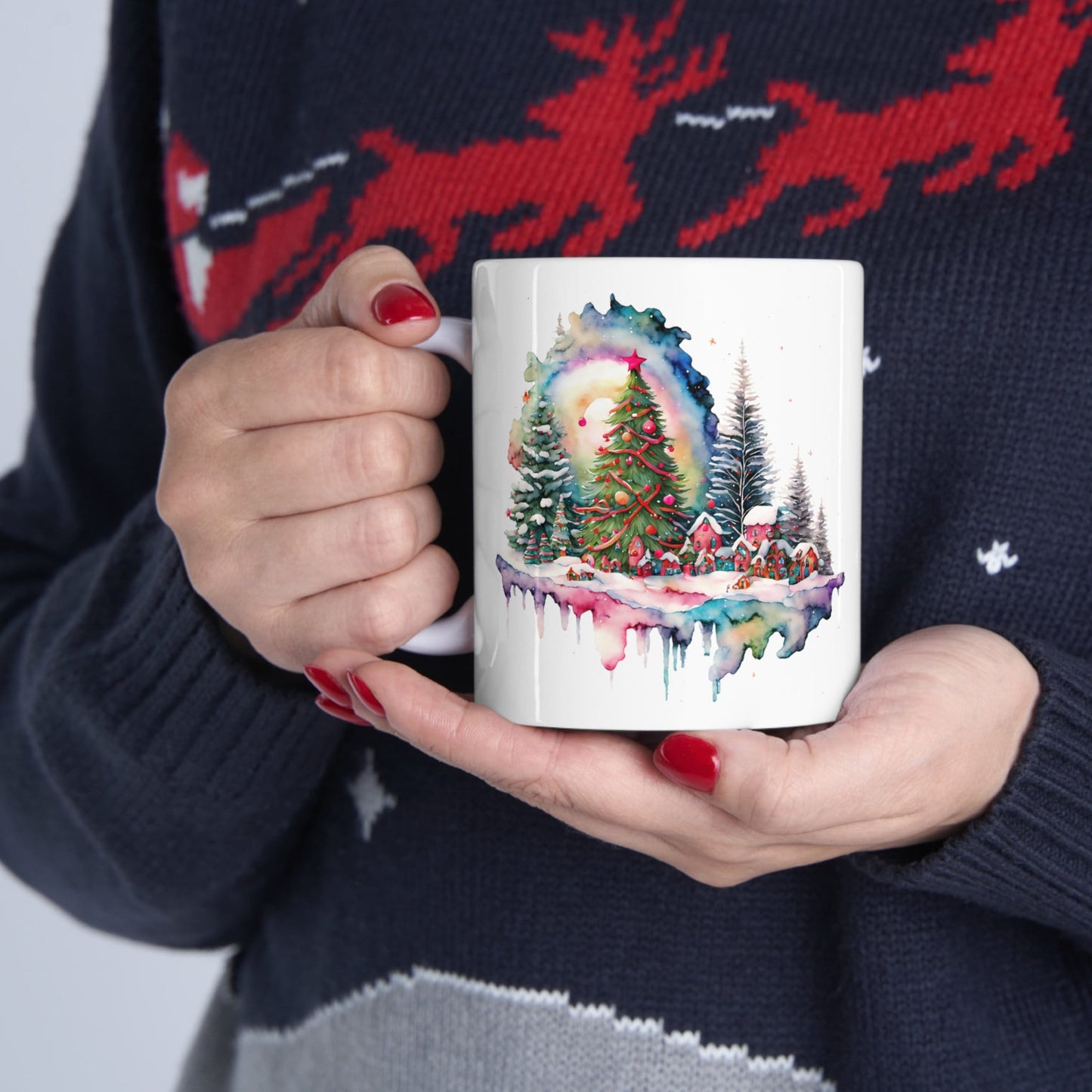 The Floating Christmas Tree Scenery Mug Makes the Perfect Gift for Friends, Family, Coworkers or yourself.  Check Out My Shop for even more Great Designs.
www.scorpiontees.etsy.com
