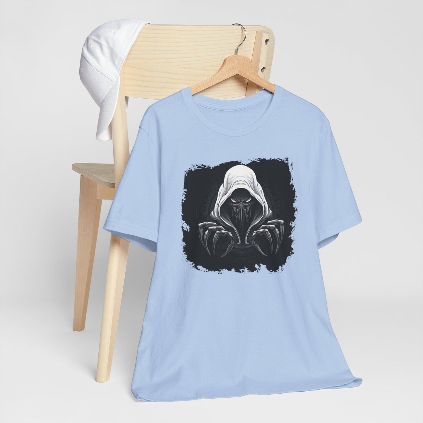 Hooded Scorpion Monster, Scary Creature with Hoodie, Graphic Tee with hooded character, Evil Demon, frightening beast. Horrifying nightmare