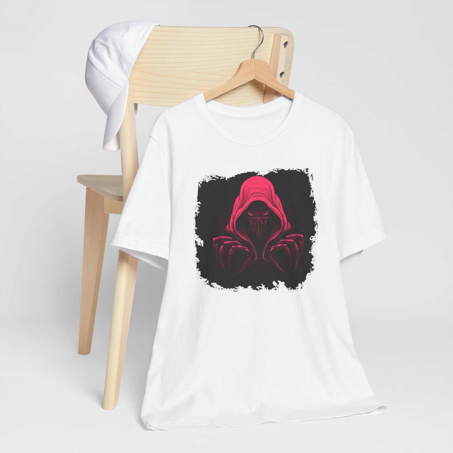 Hooded Scorpion Monster, Scary Creature with Hoodie, Graphic Tee with hooded character, Evil Demon, frightening beast. Horrifying nightmare