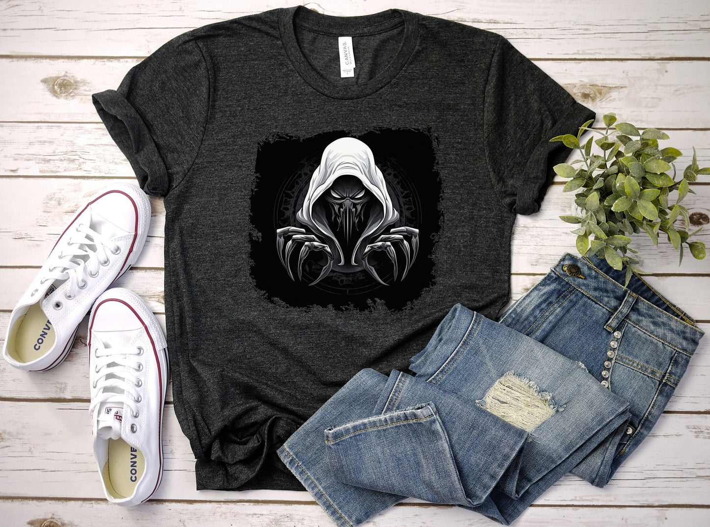 Hooded Scorpion Monster, Scary Creature with Hoodie, Graphic Tee with hooded character, Evil Demon, frightening beast. Horrifying nightmare
