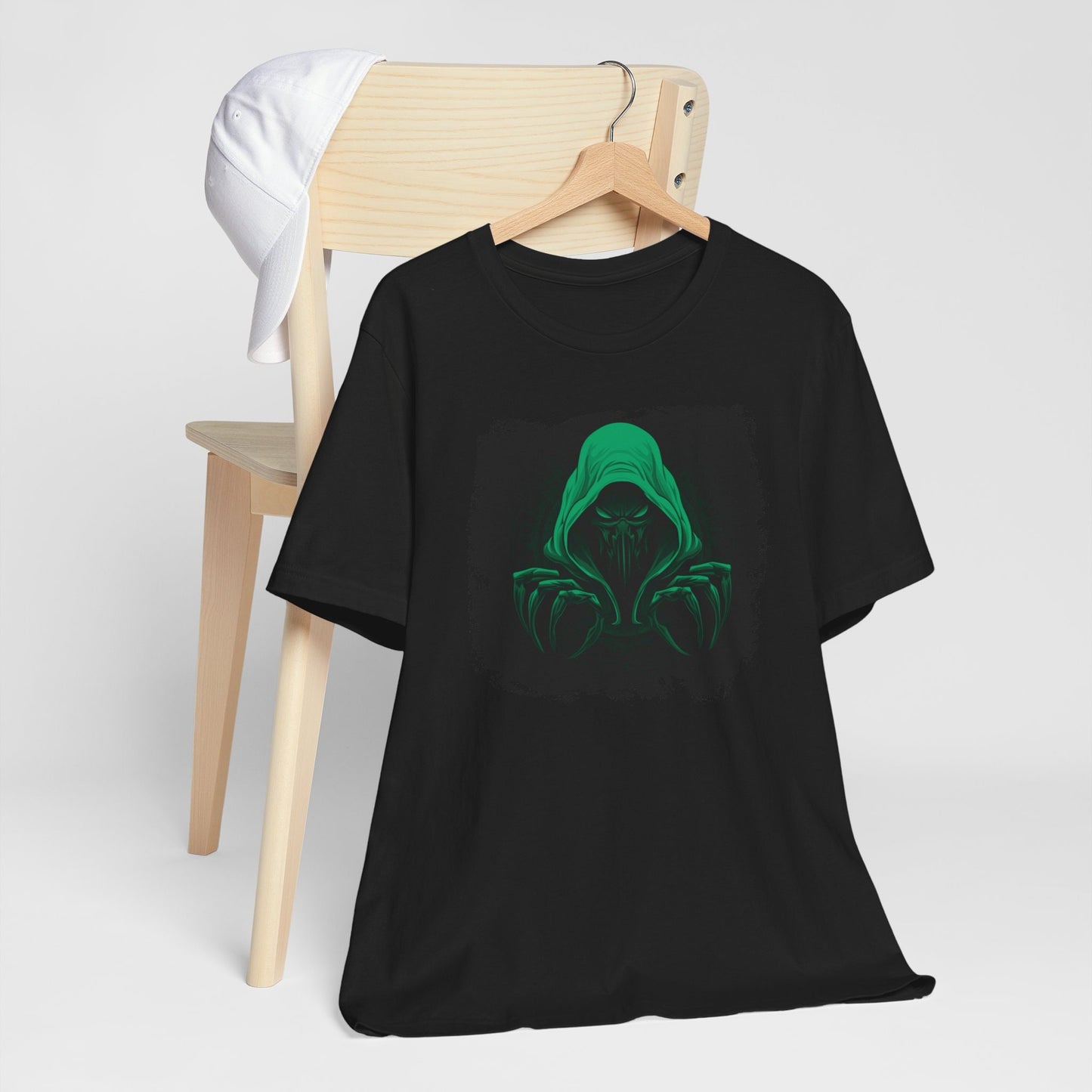 Hooded Scorpion Monster, Scary Creature with Hoodie, Graphic Tee with hooded character, Evil Demon, frightening beast. Horrifying nightmare