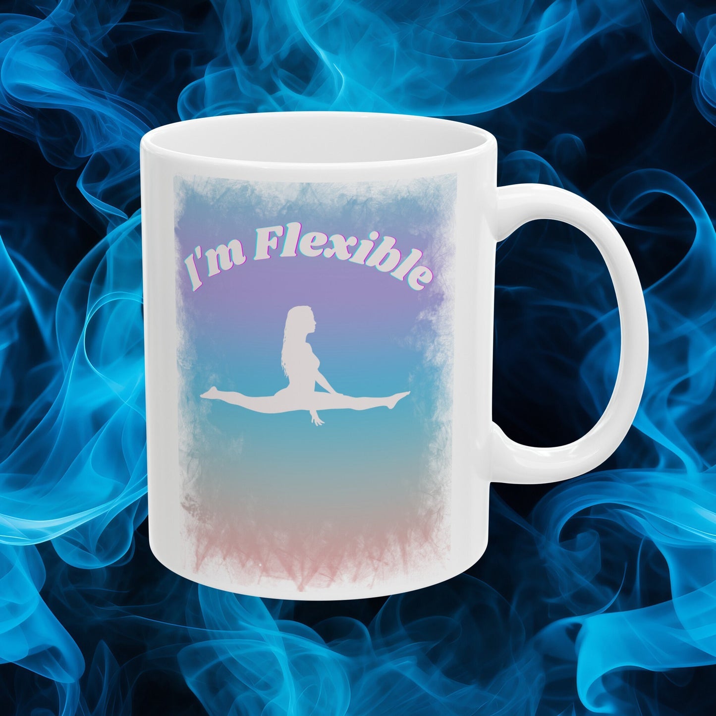 naughty I'm Flexible Coffee Mug for the ladies, flirty tea or coffee mug, got game cup, sexy Mug for women, funny love white Mug, Sex Mug