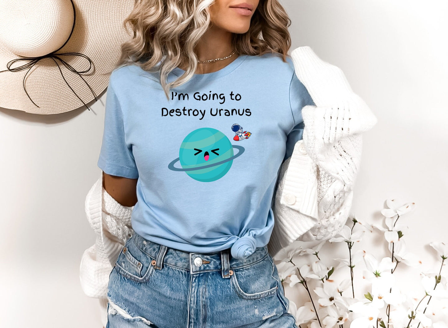 Destroy Uranus shirt, Cute Uranus Shirt, Uranus T - shirt, Funny Uranus Shirt, Uranus Tee shirt, Love Uranus shirt, Gag Uranus shirt, planet