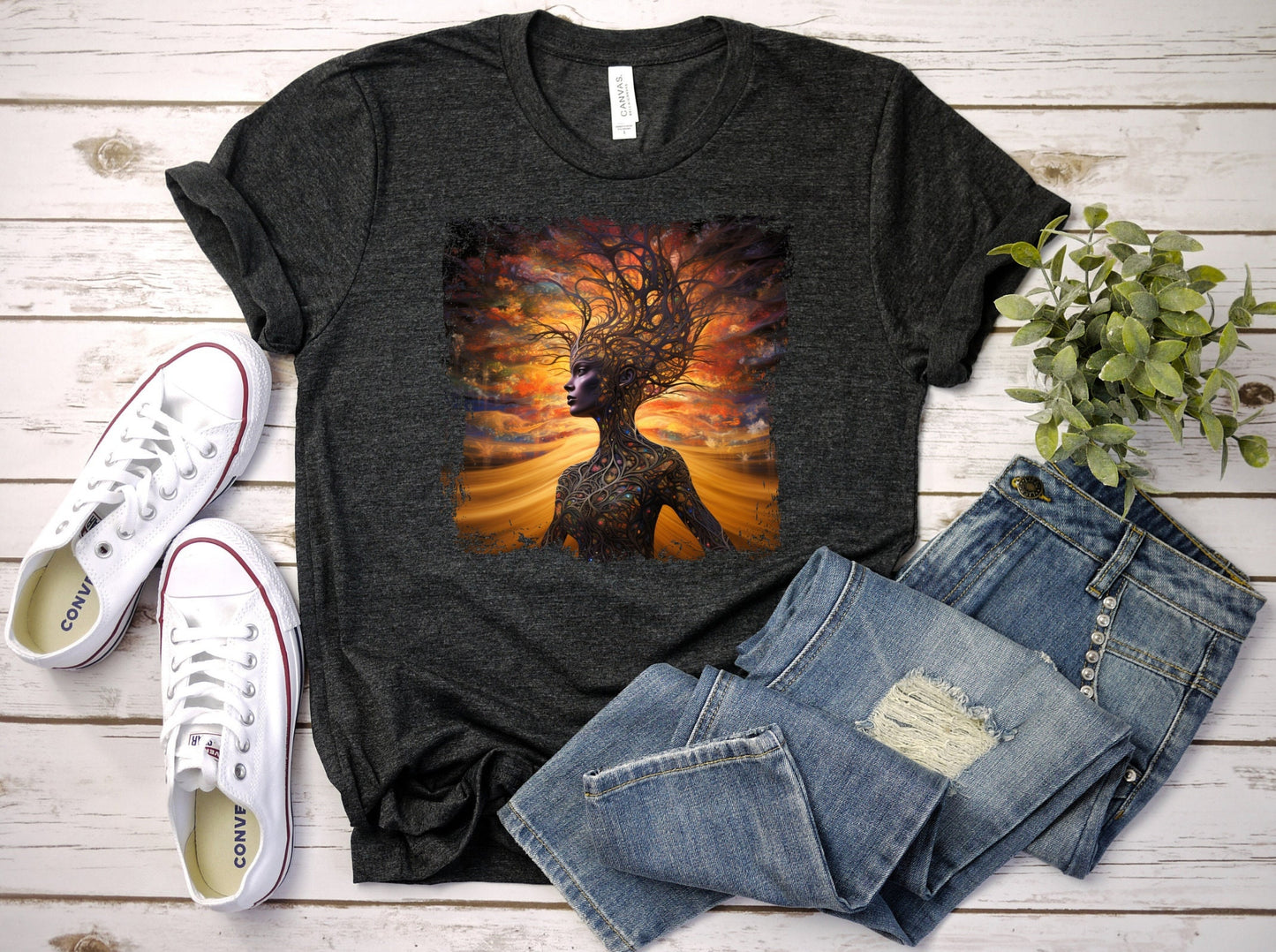 Mother Earth Shirt, Celebration of women and earth Tee, Beautiful Graphic Tee for going green, Great gift Shirt for family and friends