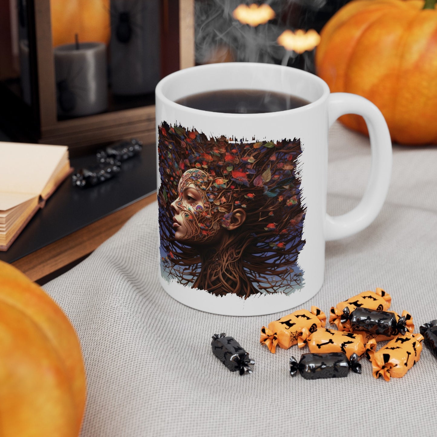 Mother of Earth Mug, Celebration of women and earth mug, Beautiful mug for going green, Great gift mug for family and friends