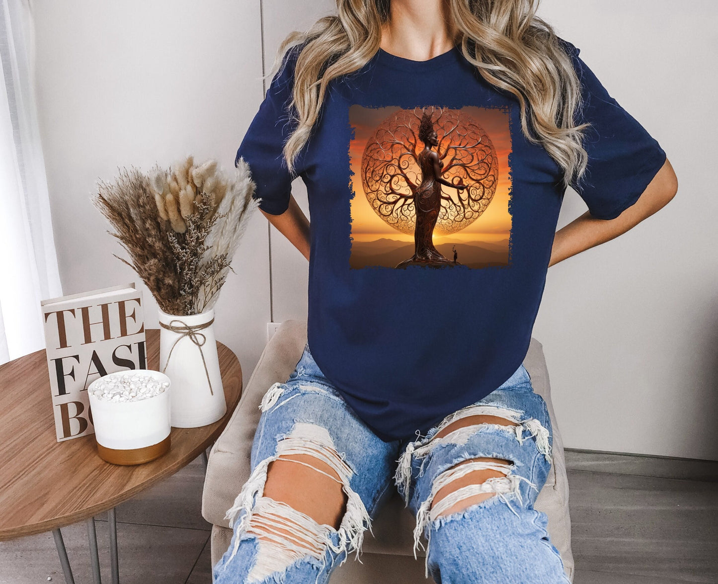Mother Earth Shirt, Celebration of women and earth Tee, Beautiful Graphic Tee for going green, Great gift Shirt for family and friends