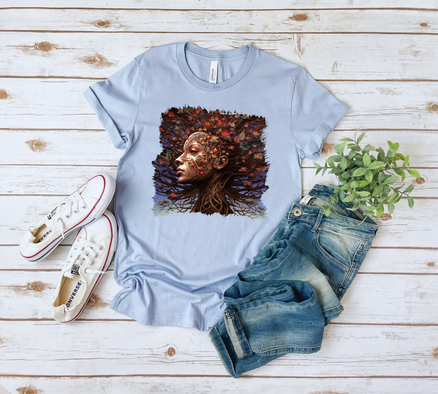 Mother Earth Shirt, Celebration of women and earth Tee, Beautiful Graphic Tee for going green, Great gift Shirt for family and friends