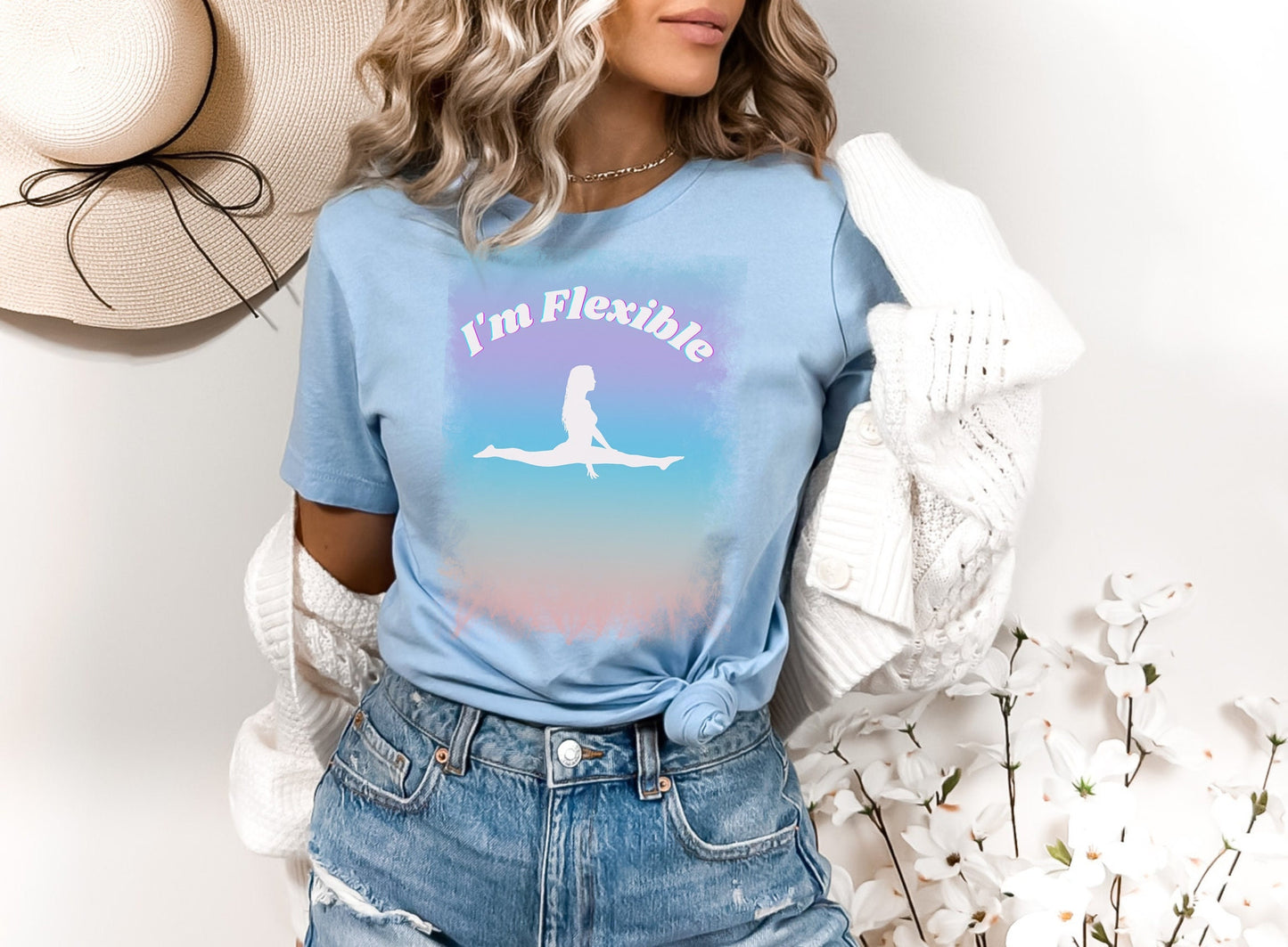 naughty I'm Flexible T - Shirt for the ladies, flirting Shirt, got game shirt, sexy shirt for women, funny love shirt, Sex shirt