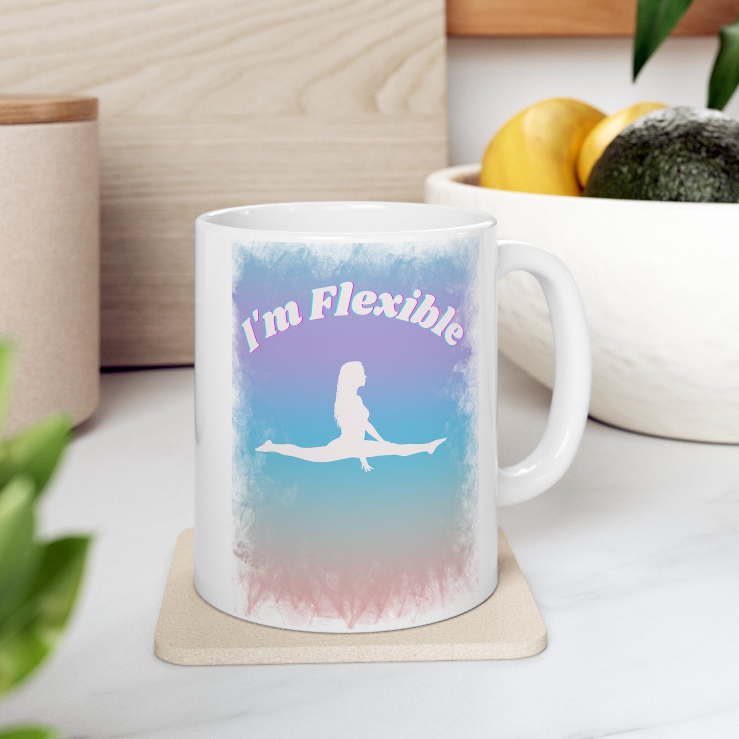 naughty I'm Flexible Coffee Mug for the ladies, flirty tea or coffee mug, got game cup, sexy Mug for women, funny love white Mug, Sex Mug