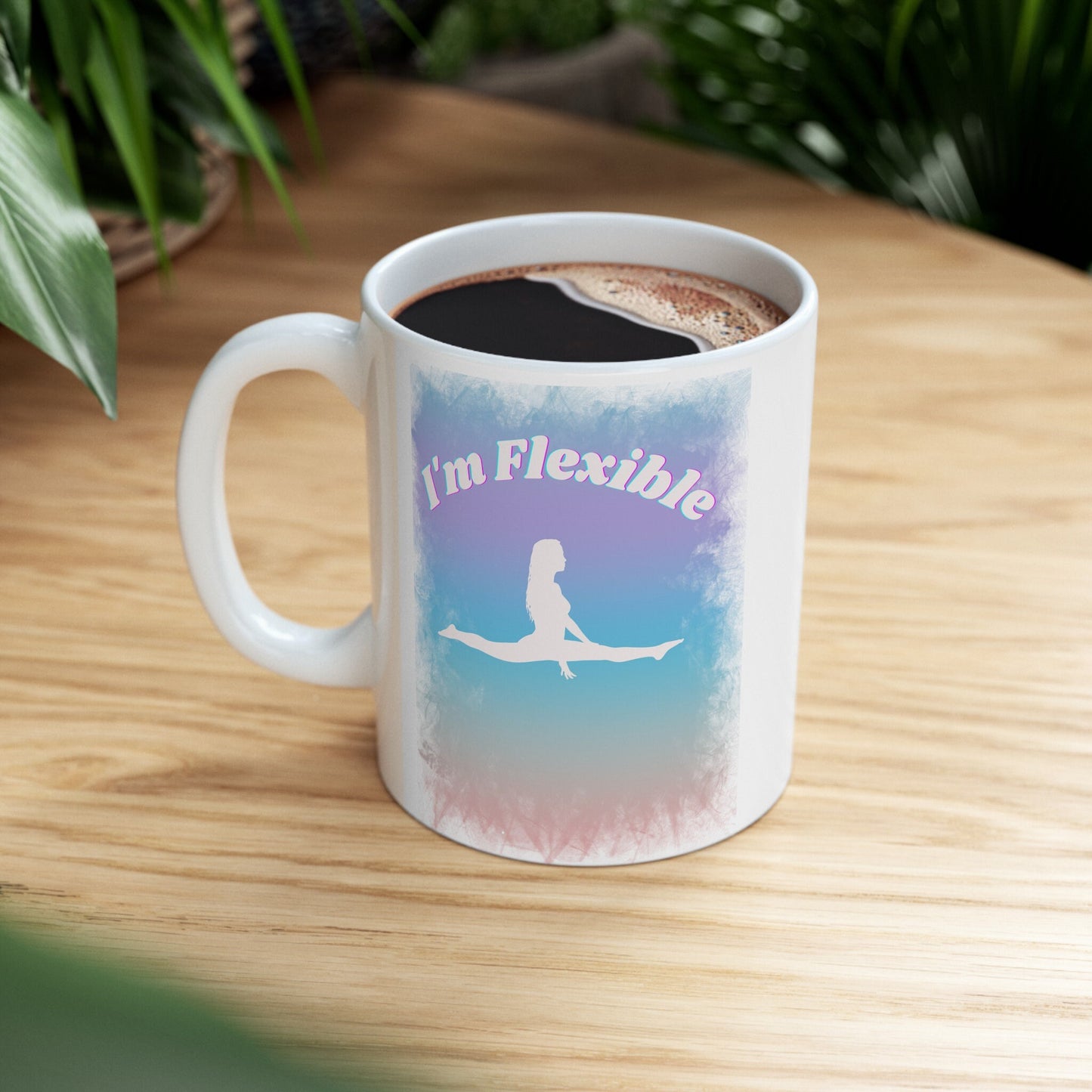 naughty I'm Flexible Coffee Mug for the ladies, flirty tea or coffee mug, got game cup, sexy Mug for women, funny love white Mug, Sex Mug