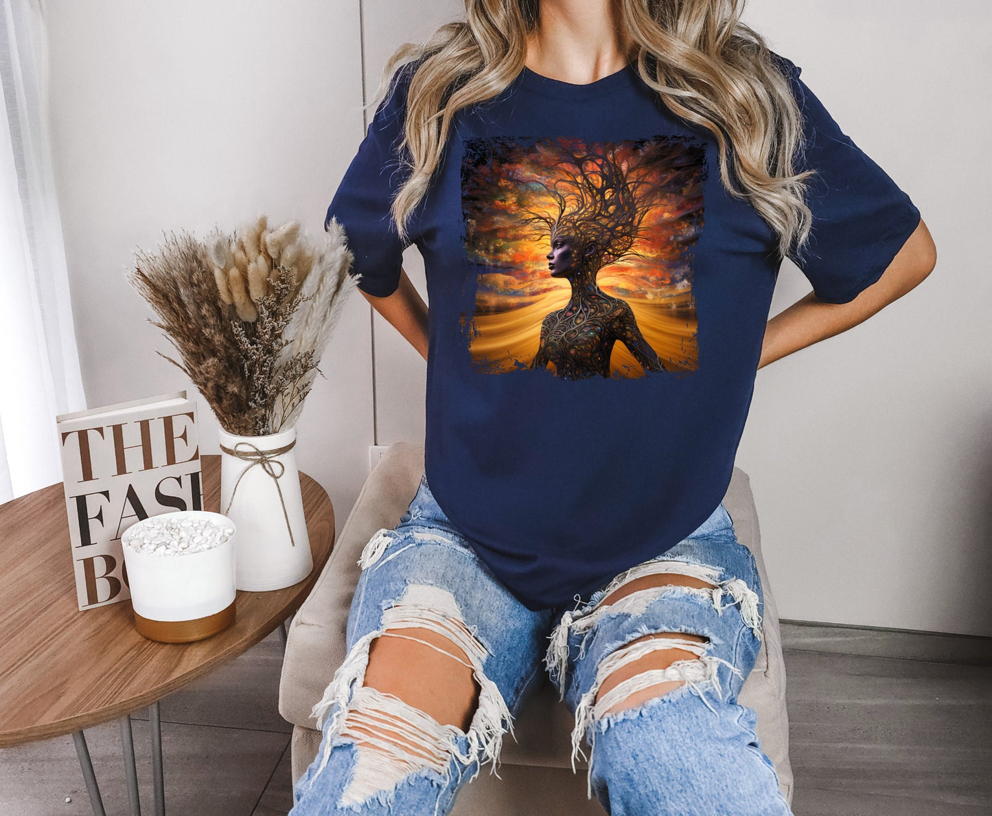 Mother Earth Shirt, Celebration of women and earth Tee, Beautiful Graphic Tee for going green, Great gift Shirt for family and friends