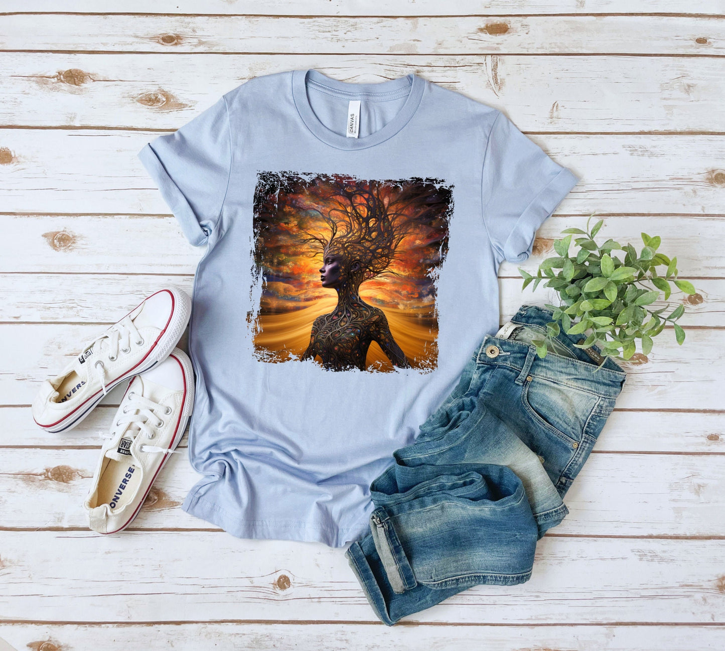 Mother Earth Shirt, Celebration of women and earth Tee, Beautiful Graphic Tee for going green, Great gift Shirt for family and friends