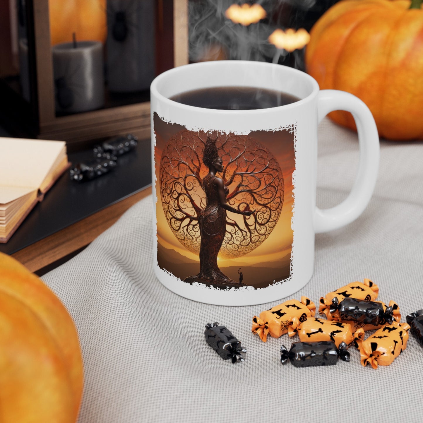 Mother of Earth Mug, Celebration of women and earth mug, Beautiful mug for going green, Great gift mug for family and friends
