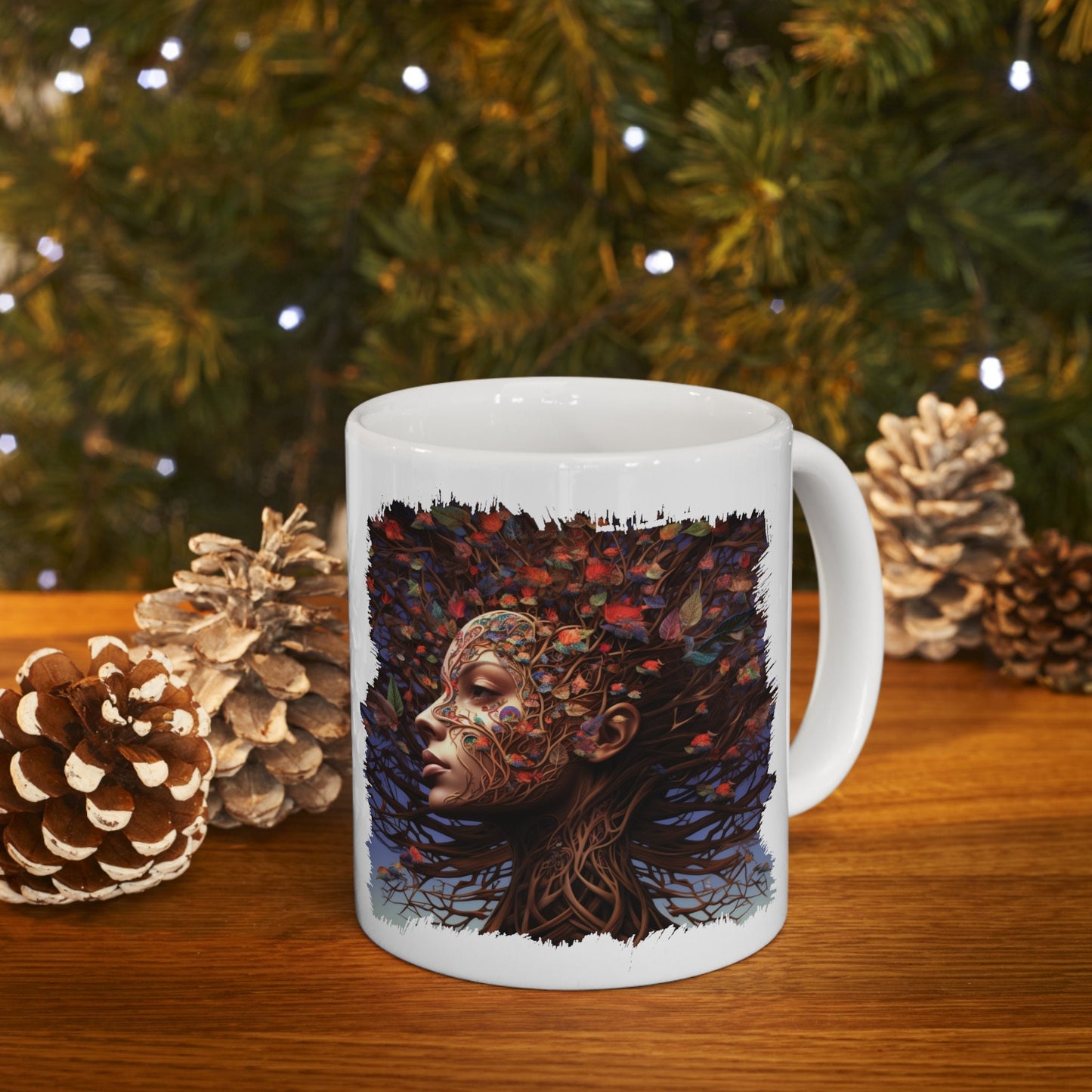 Mother of Earth Mug, Celebration of women and earth mug, Beautiful mug for going green, Great gift mug for family and friends