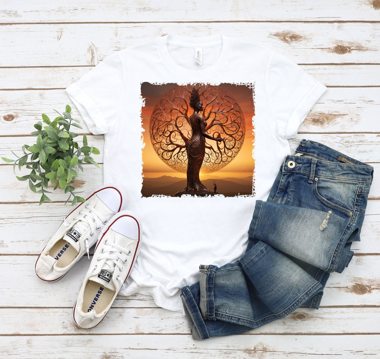 Mother Earth Shirt, Celebration of women and earth Tee, Beautiful Graphic Tee for going green, Great gift Shirt for family and friends