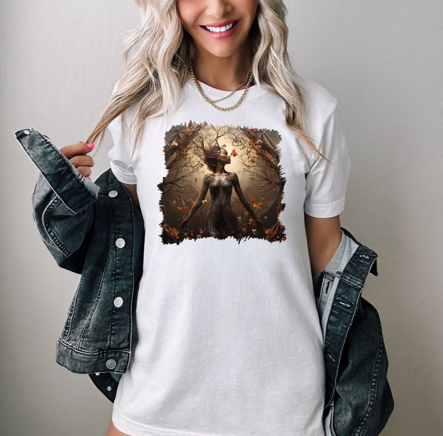 Mother Earth Shirt, Celebration of women and earth Tee, Beautiful Graphic Tee for going green, Great gift Shirt for family and friends