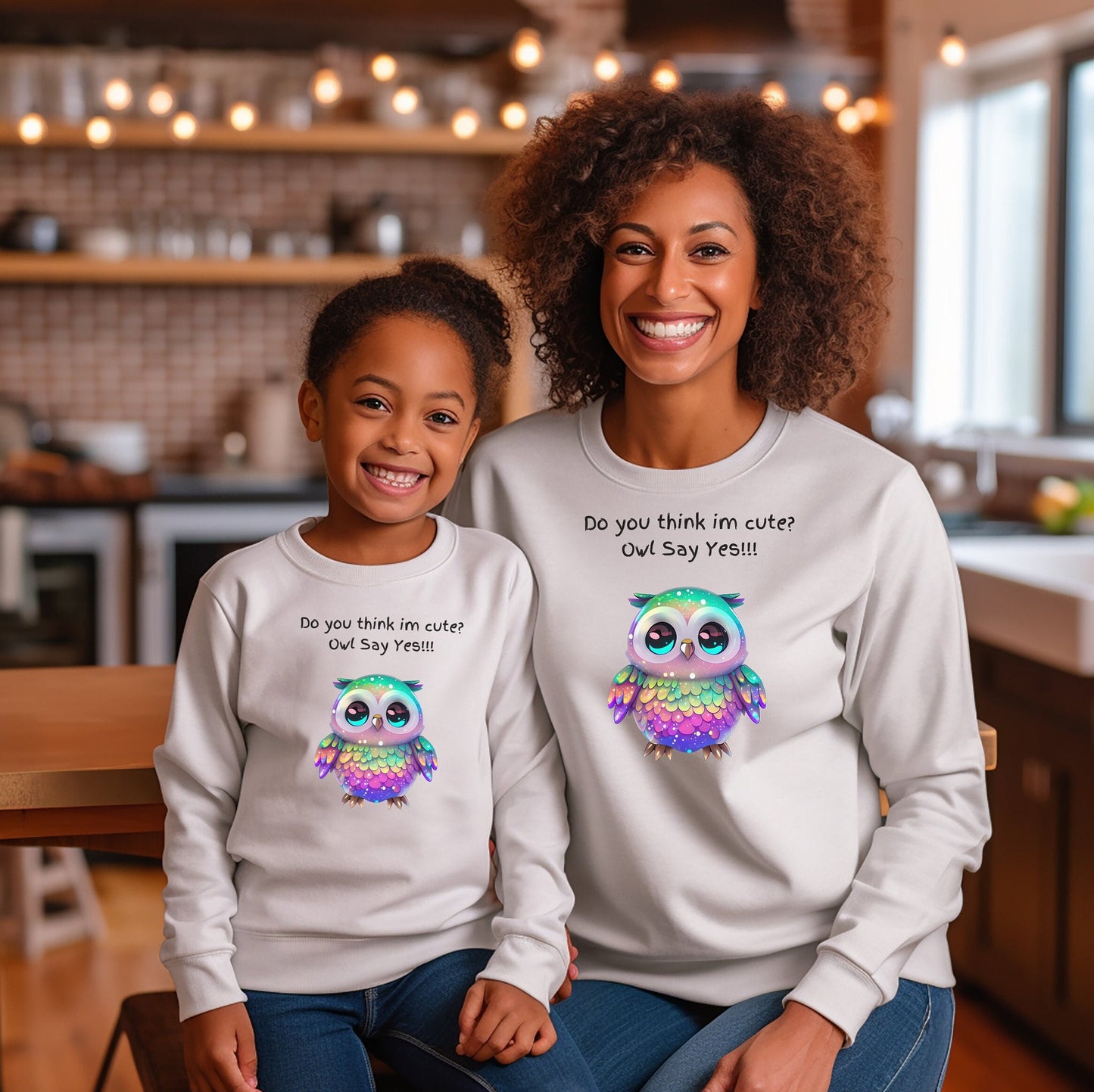 Mom Owl Sweatshirt, Girl Owl Sweatshirt, Grandma Owl Sweatshirt, Mom Owl Gift, Cute owl Sweatshirt, Ladies owl Sweatshirt, Mom Sweatshirt