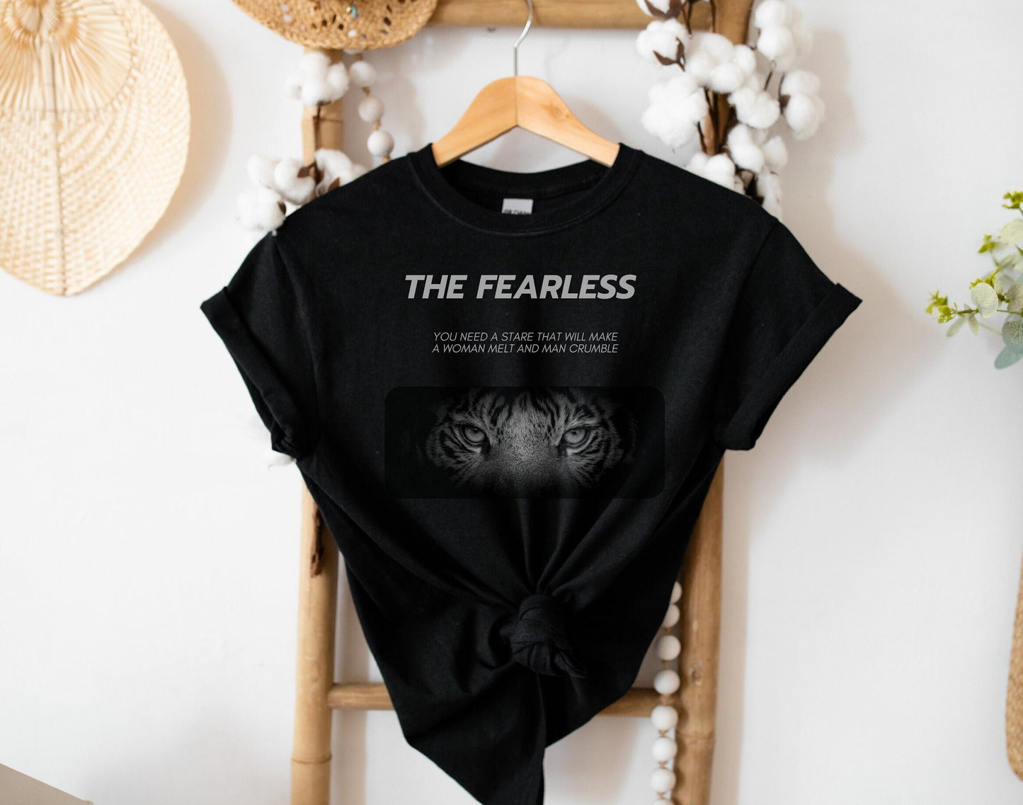 Fearless Shirt, Strength shirt, fearless gift shirt, inspirational quote shirt, Powerful quote shirt, Man shirt, Fearless Tee shirt,