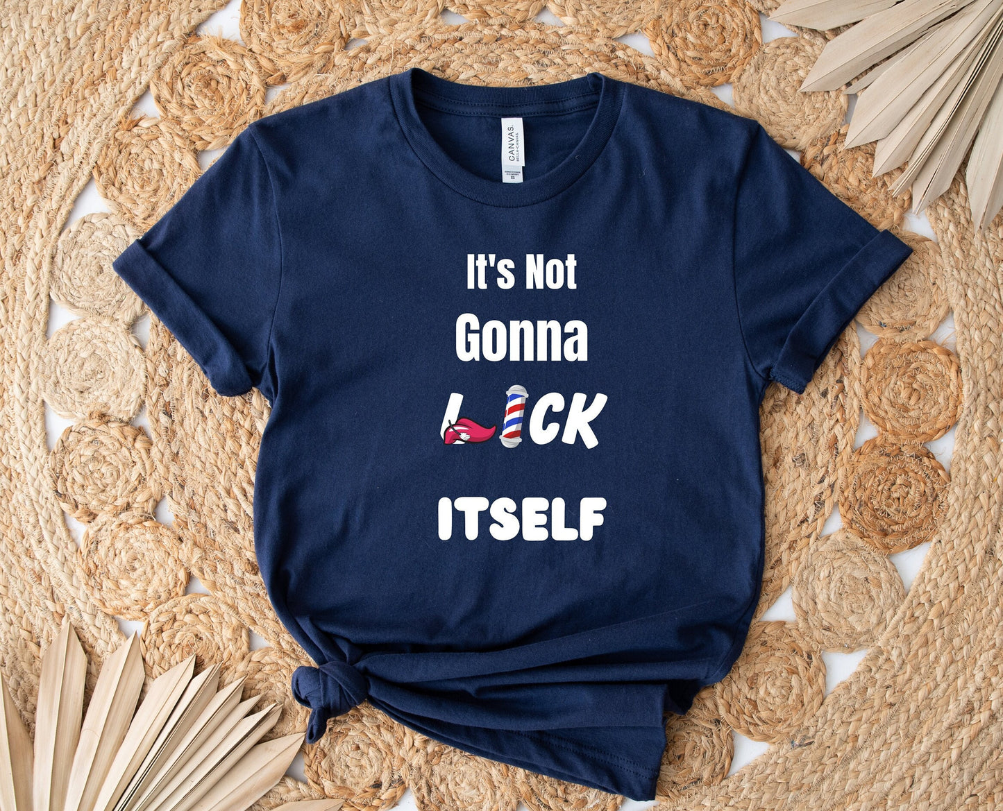 Its not gonna Lick itself Shirt, naughty sex humor shirt, sexy shirt about oral sex, dirty humor funny shirt, Lick the pole sex humor tee