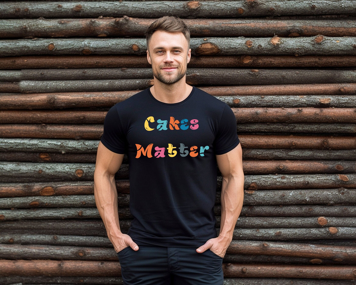 cakes matter T shirt, Super cute cake shirt, Funny gift shirt for a baker, Shirt for a baker queen, cakes lovers color cake tee for mom