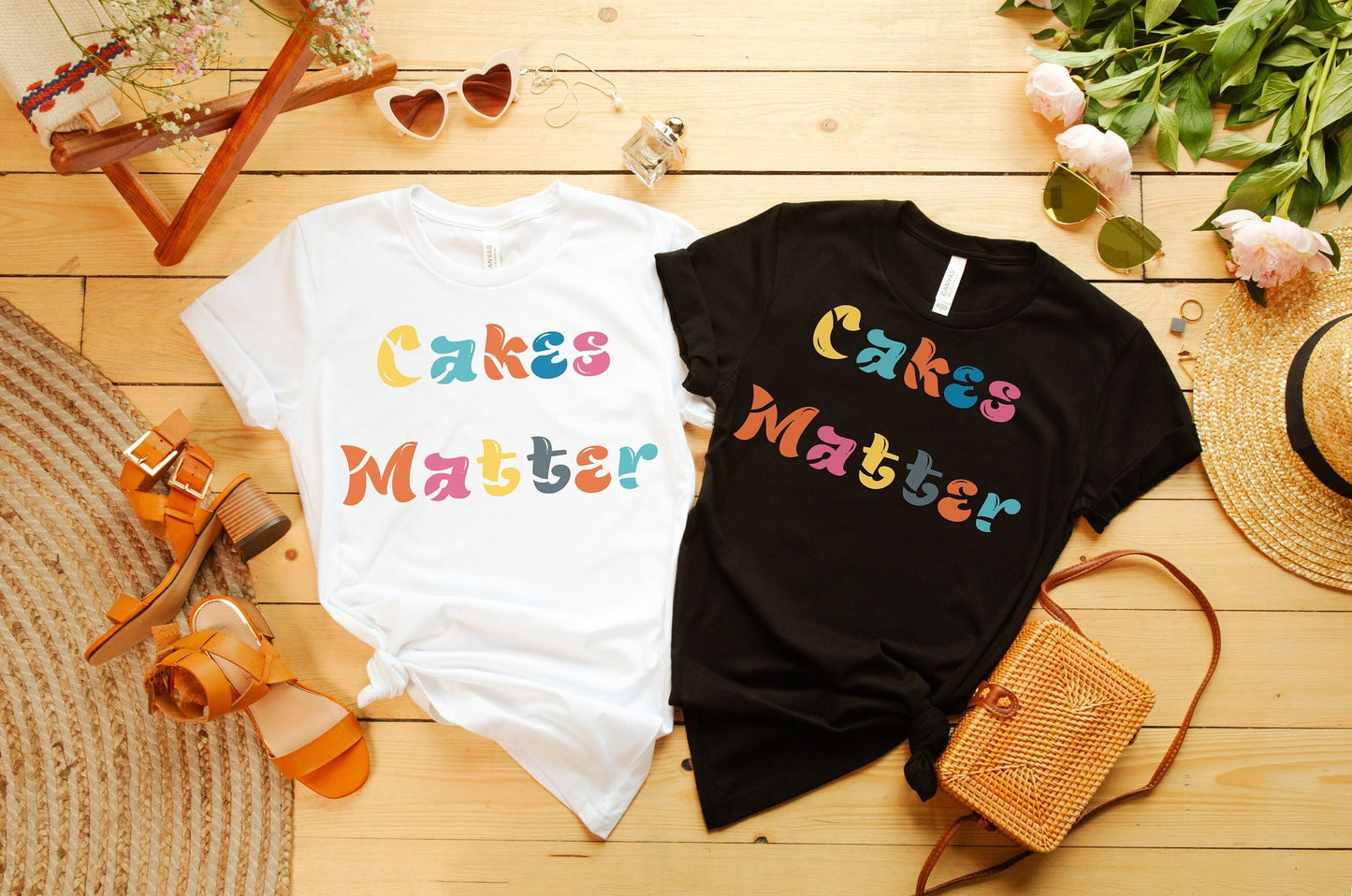 cakes matter T shirt, Super cute cake shirt, Funny gift shirt for a baker, Shirt for a baker queen, cakes lovers color cake tee for mom