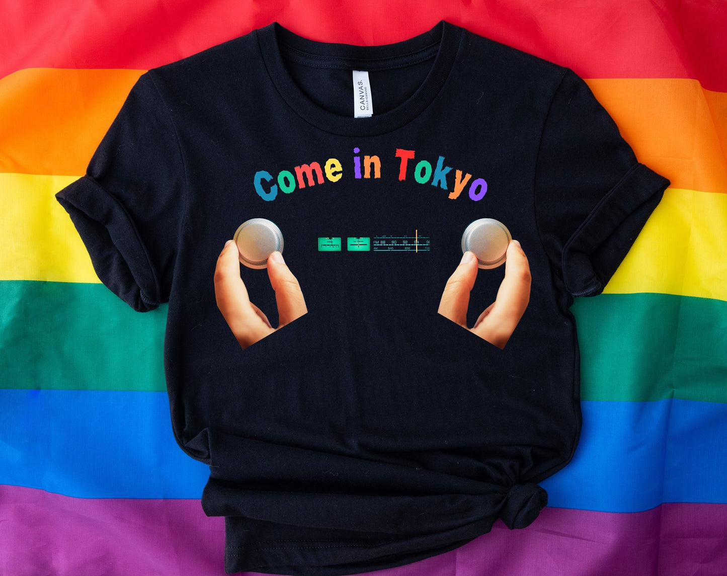 Come in Tokyo nipple twisting radio tuning shirt, purple nurple nipple turning shirt, twist nipples radio tune shirt, nipple pincher shirt