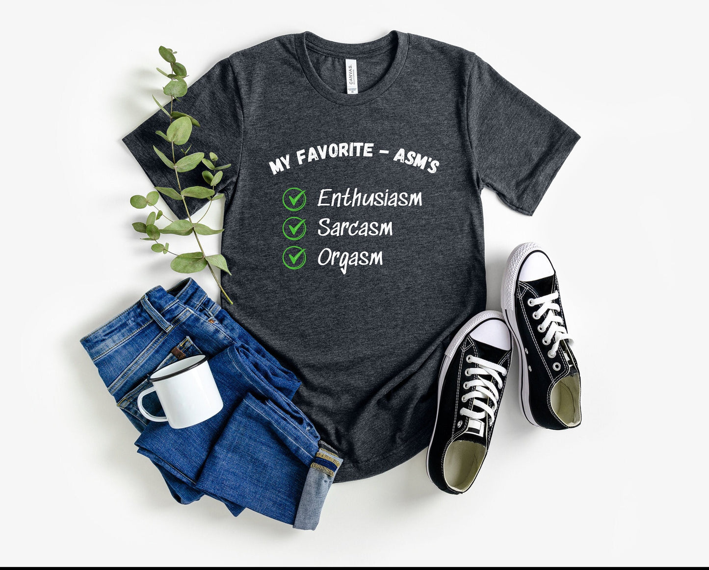 I really Love Asms enthusiasm sarcasm orgasm shirt.  Enthusiasm sarcasm orgasm tee shirt, word ending asm orgasm shirt, Unique sarcasm shirt