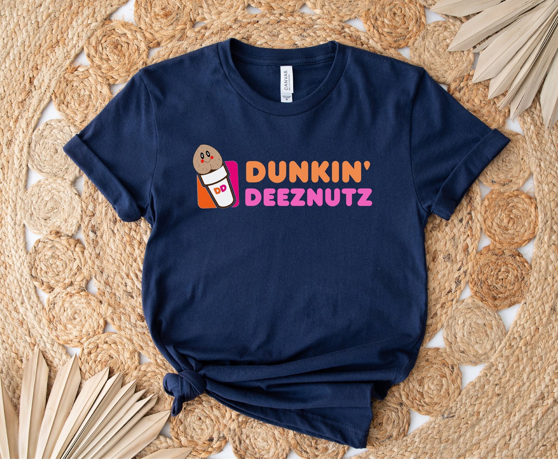 Funny Parody Dunkin Shirt, Ball Sack T shirt, Scrotum dipped in coffee shirt, Funny ball sack shirt, Dunkin DeezNutz shirt.  Hilarious Coffee T shirt, Best Parody Tee, Ball Sack Dipped in Coffee T shirt, Coffee Lovers T Shirt, Funny Gift Shirt