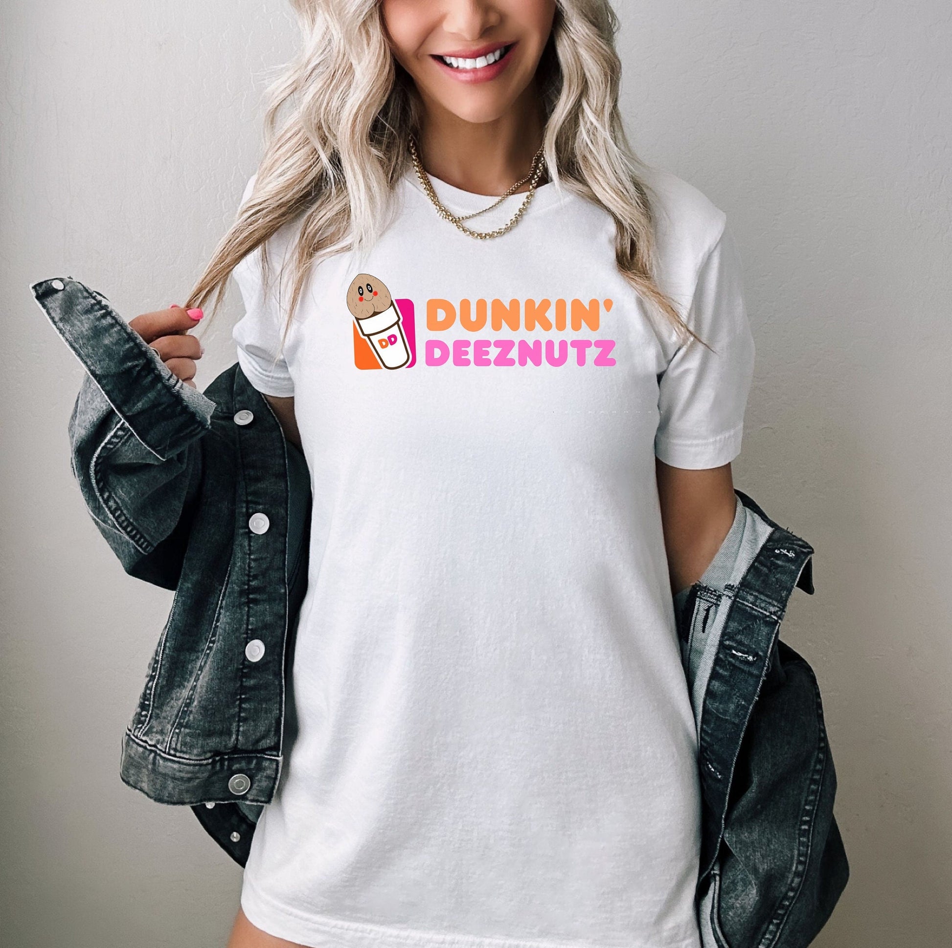 Funny Parody Dunkin Shirt, Ball Sack T shirt, Scrotum dipped in coffee shirt, Funny ball sack shirt, Dunkin DeezNutz shirt.  Hilarious Coffee T shirt, Best Parody Tee, Ball Sack Dipped in Coffee T shirt, Coffee Lovers T Shirt, Funny Gift Shirt