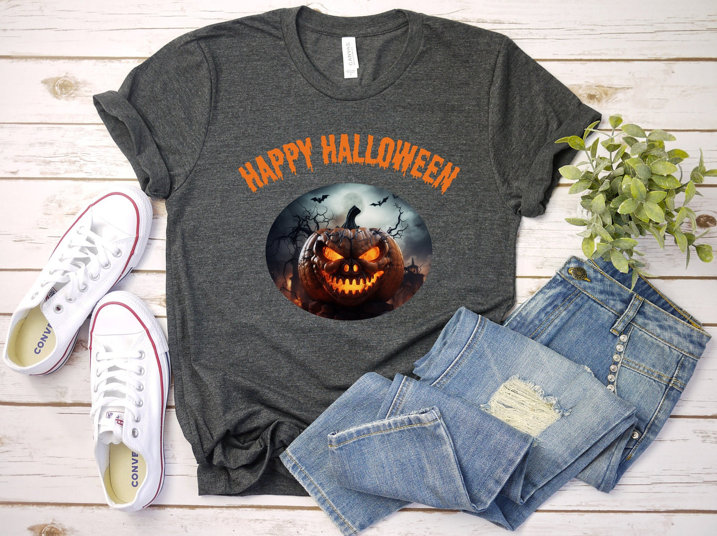 Scary Halloween Pumpkin shirt, Mens Womens Evil Halloween Tee, Horror Halloween T Shirt, Creepy Halloween Pumpkin Shirt, Dark Pumpkin shirt