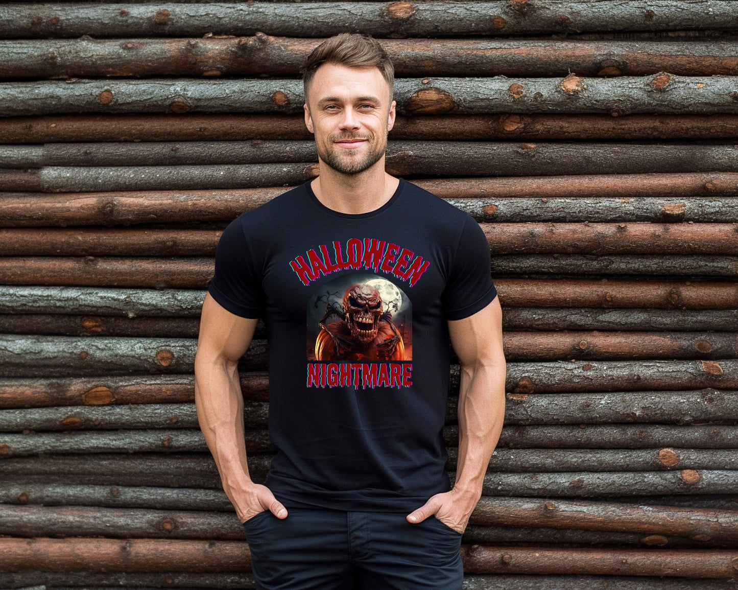 Scary Halloween Pumpkin shirt, Mens Womens Evil Halloween Tee, Horror Halloween T Shirt, Creepy Halloween Pumpkin Shirt, Dark Pumpkin shirt