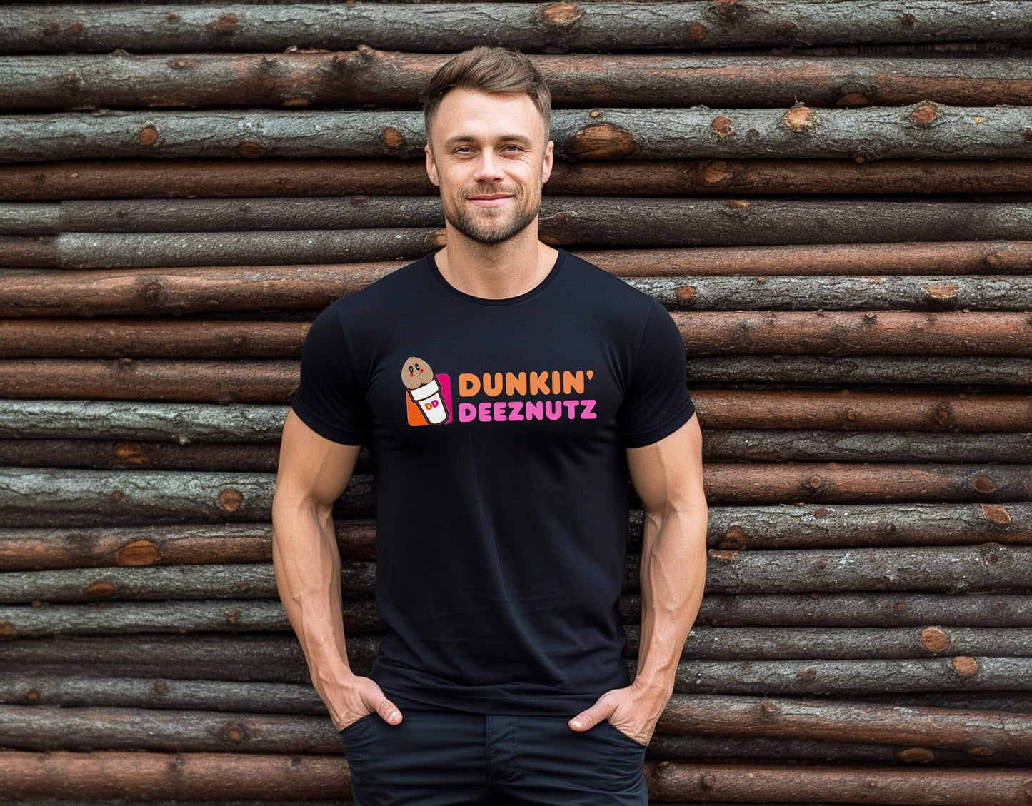 Funny Parody Dunkin Shirt, Ball Sack T shirt, Scrotum dipped in coffee shirt, Funny ball sack shirt, Dunkin DeezNutz shirt.  Hilarious Coffee T shirt, Best Parody Tee, Ball Sack Dipped in Coffee T shirt, Coffee Lovers T Shirt, Funny Gift Shirt
