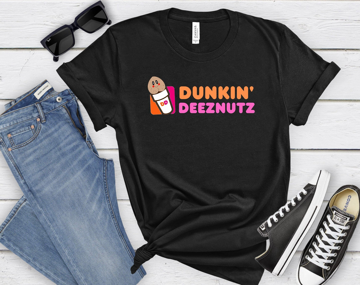 Funny Parody Dunkin Shirt, Ball Sack T shirt, Scrotum dipped in coffee shirt, Funny ball sack shirt, Dunkin DeezNutz shirt.  Hilarious Coffee T shirt, Best Parody Tee, Ball Sack Dipped in Coffee T shirt, Coffee Lovers T Shirt, Funny Gift Shirt
