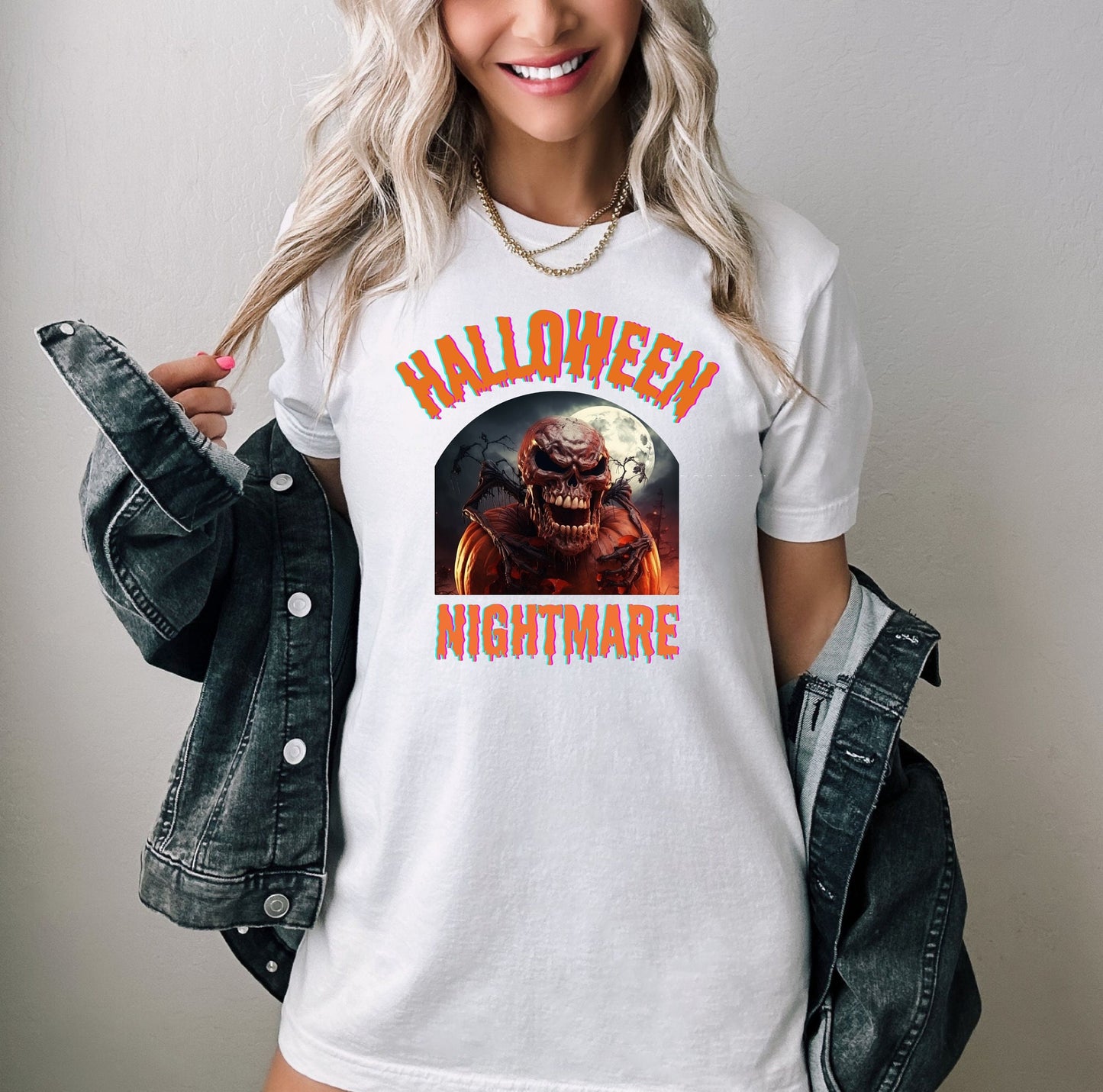 Scary Halloween Pumpkin shirt, Mens Womens Evil Halloween Tee, Horror Halloween T Shirt, Creepy Halloween Pumpkin Shirt, Dark Pumpkin shirt