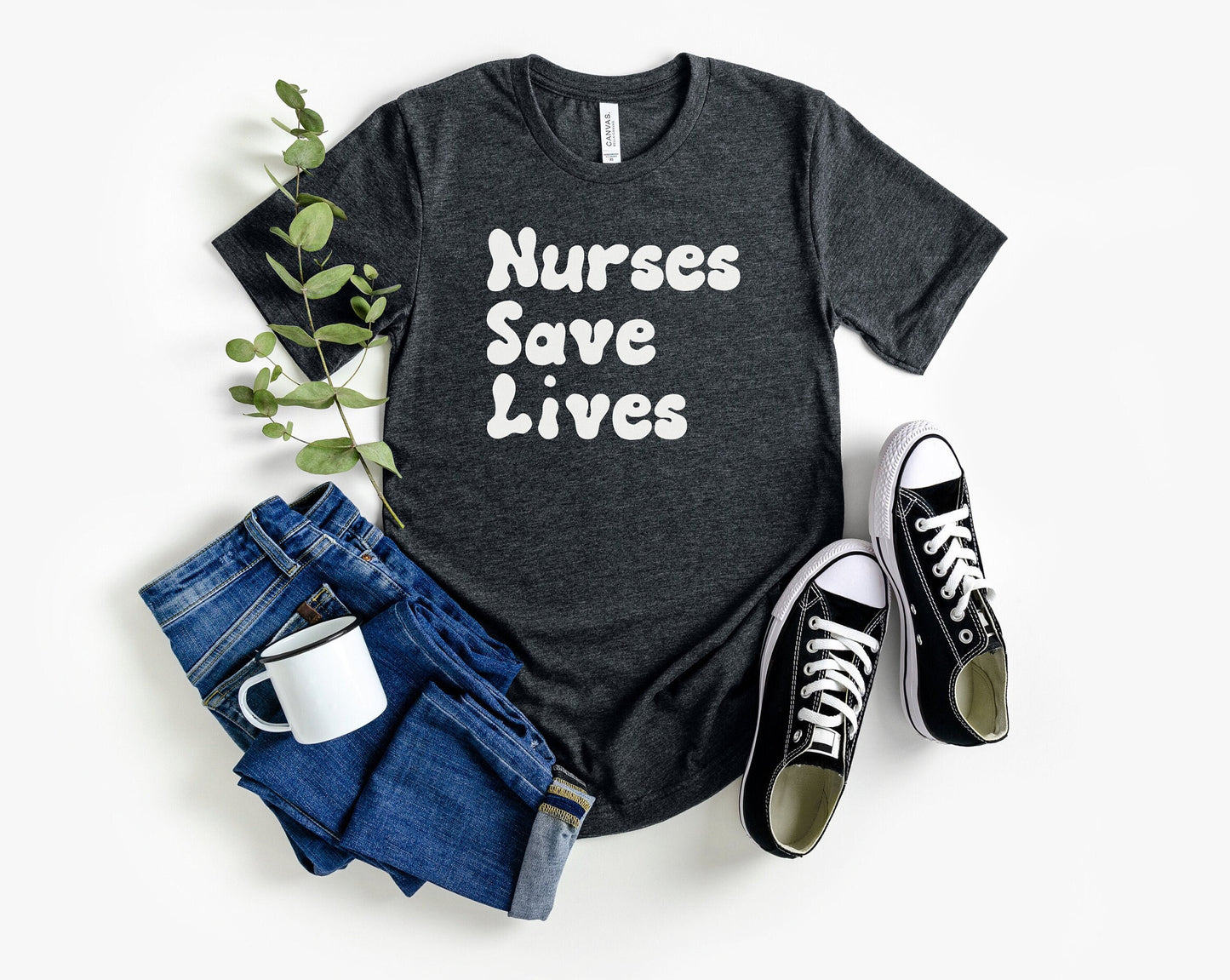 Nurses Save Lives Shirt, I love nurses shirt, Awesome gift shirt for nurses, gift shirt for a special nurse, Thank you gift shirt for nurses
