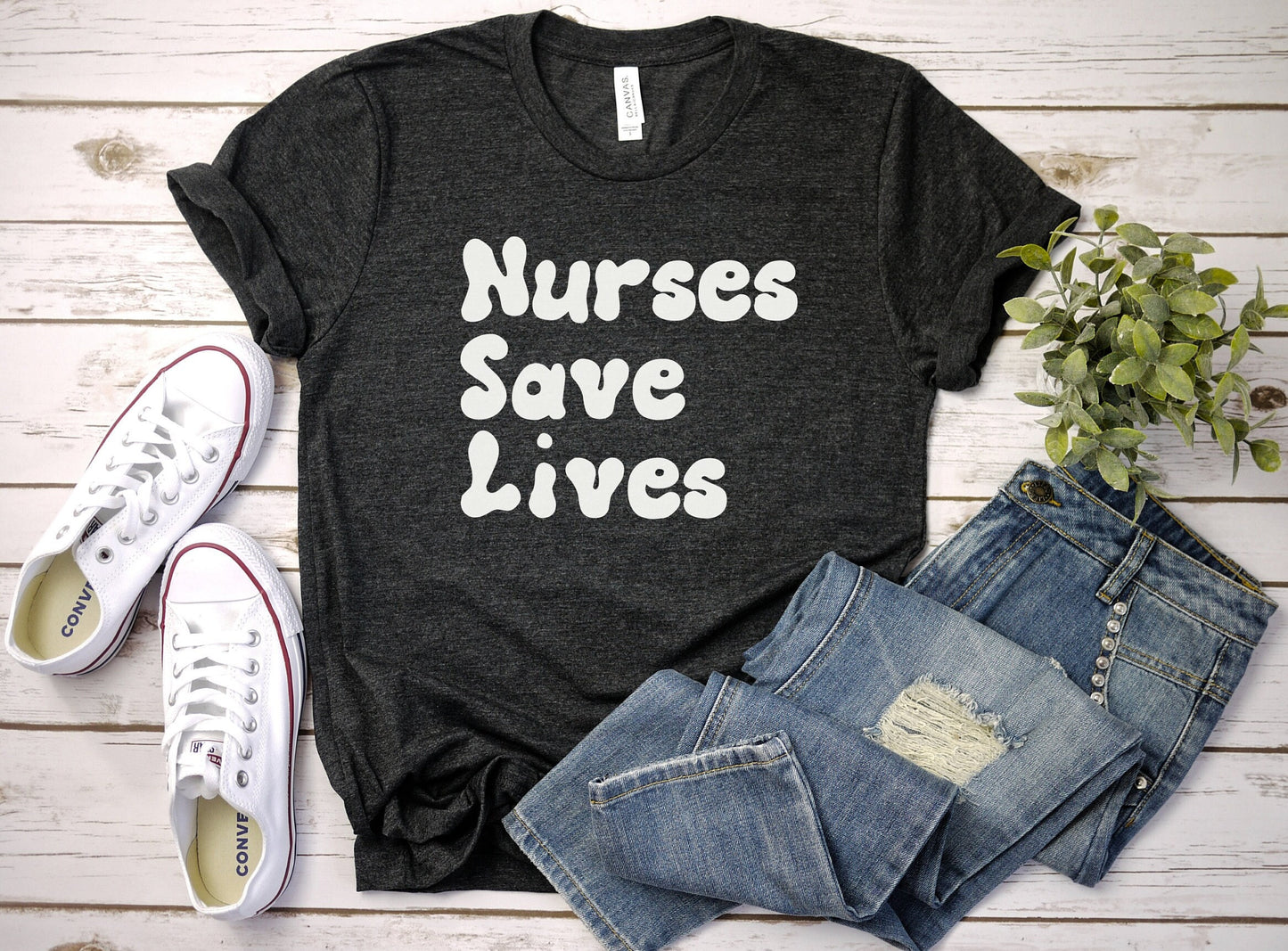 Nurses Save Lives Shirt, I love nurses shirt, Awesome gift shirt for nurses, gift shirt for a special nurse, Thank you gift shirt for nurses