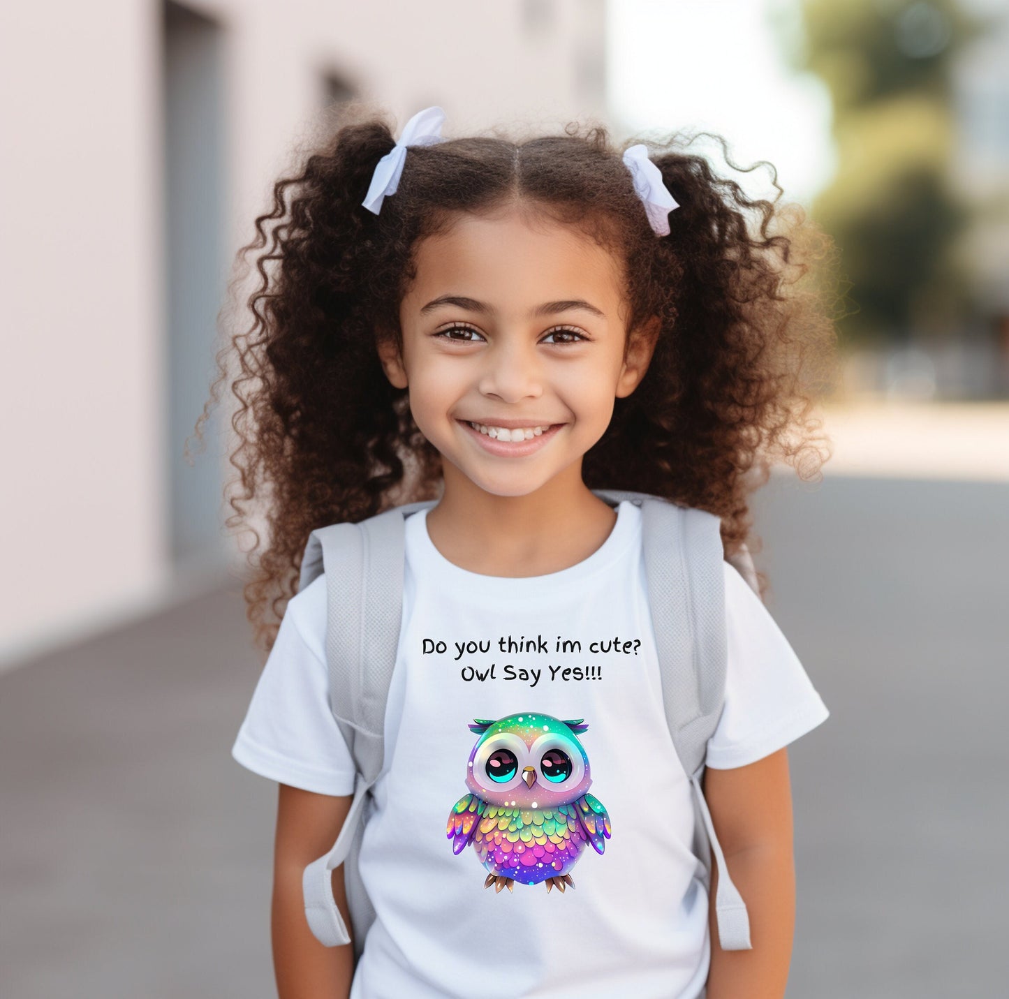 Kids Owl shirt, cute owl t - shirt, Owl lovers shirt, Owl Shirt For Kids, Owl shirt, Rainbow Owl shirt, adorable owl shirt, Kids gift shirt