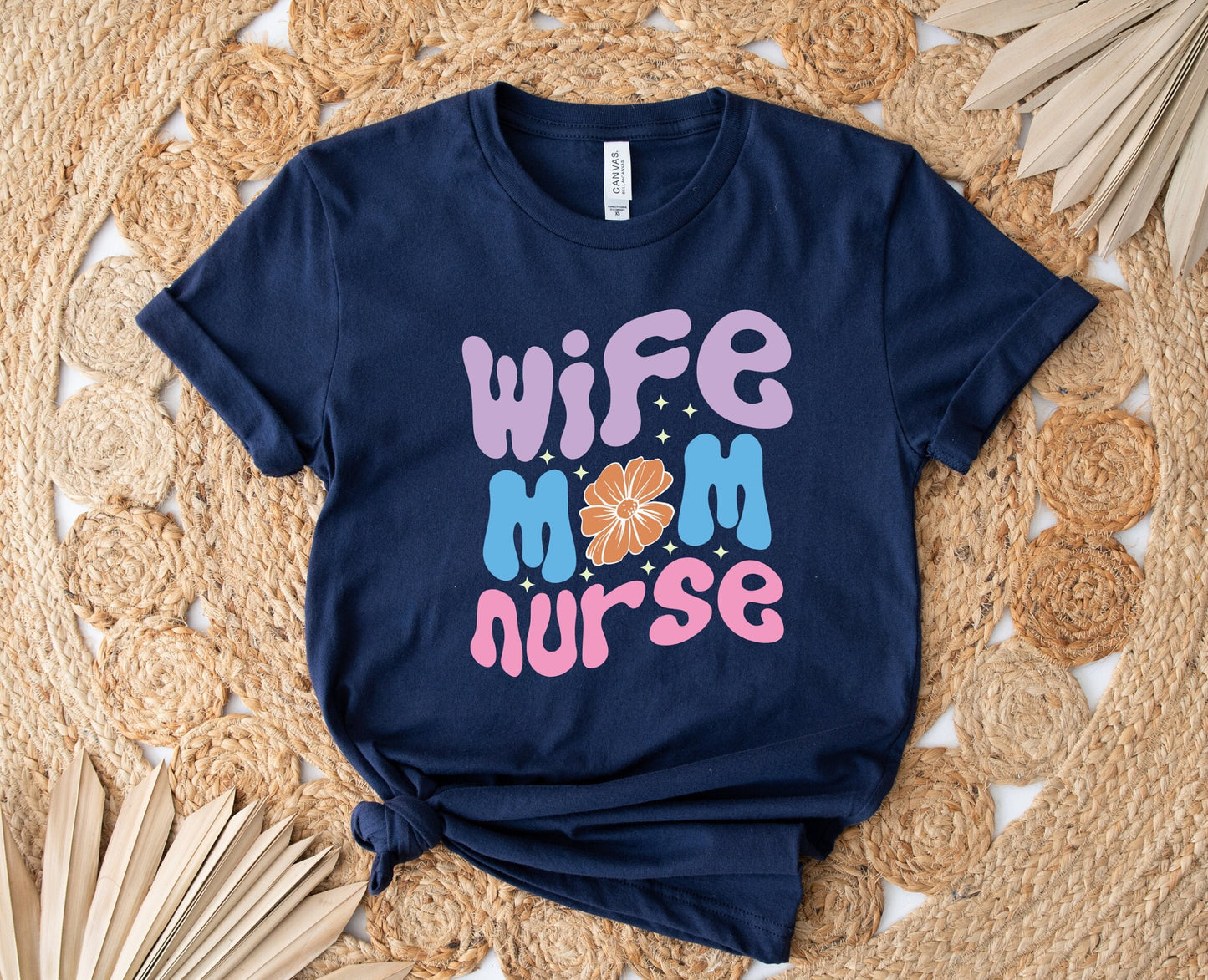Wife Mom Nurse Shirt, I love nurses shirt, Awesome gift shirt for nurses, gift shirt for a special nurse, Thank you gift shirt for nurses