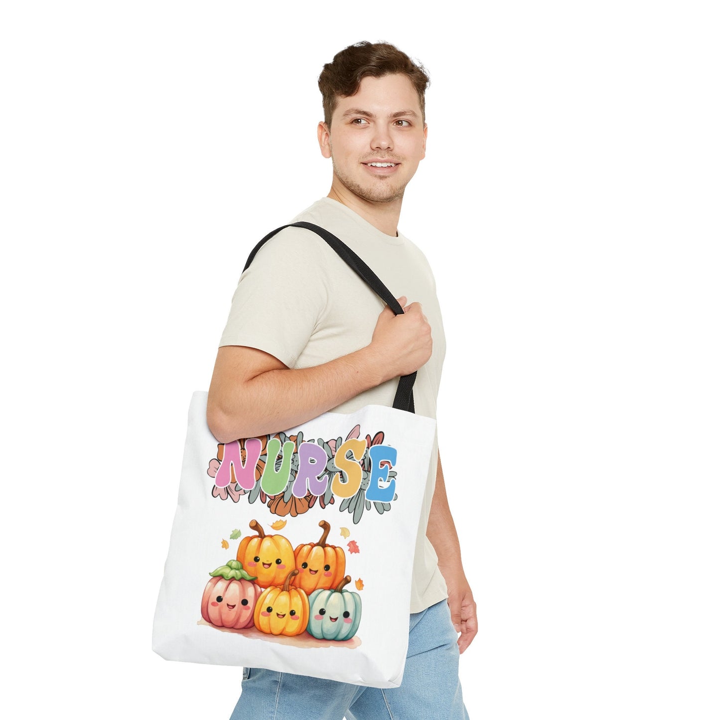 Cute Tote Bag with Beautiful Witch, Witch Tote bag for any Occassion, Cute Witch Tote bag for Halloween,  Mens, Womens, Kids Tote bag
