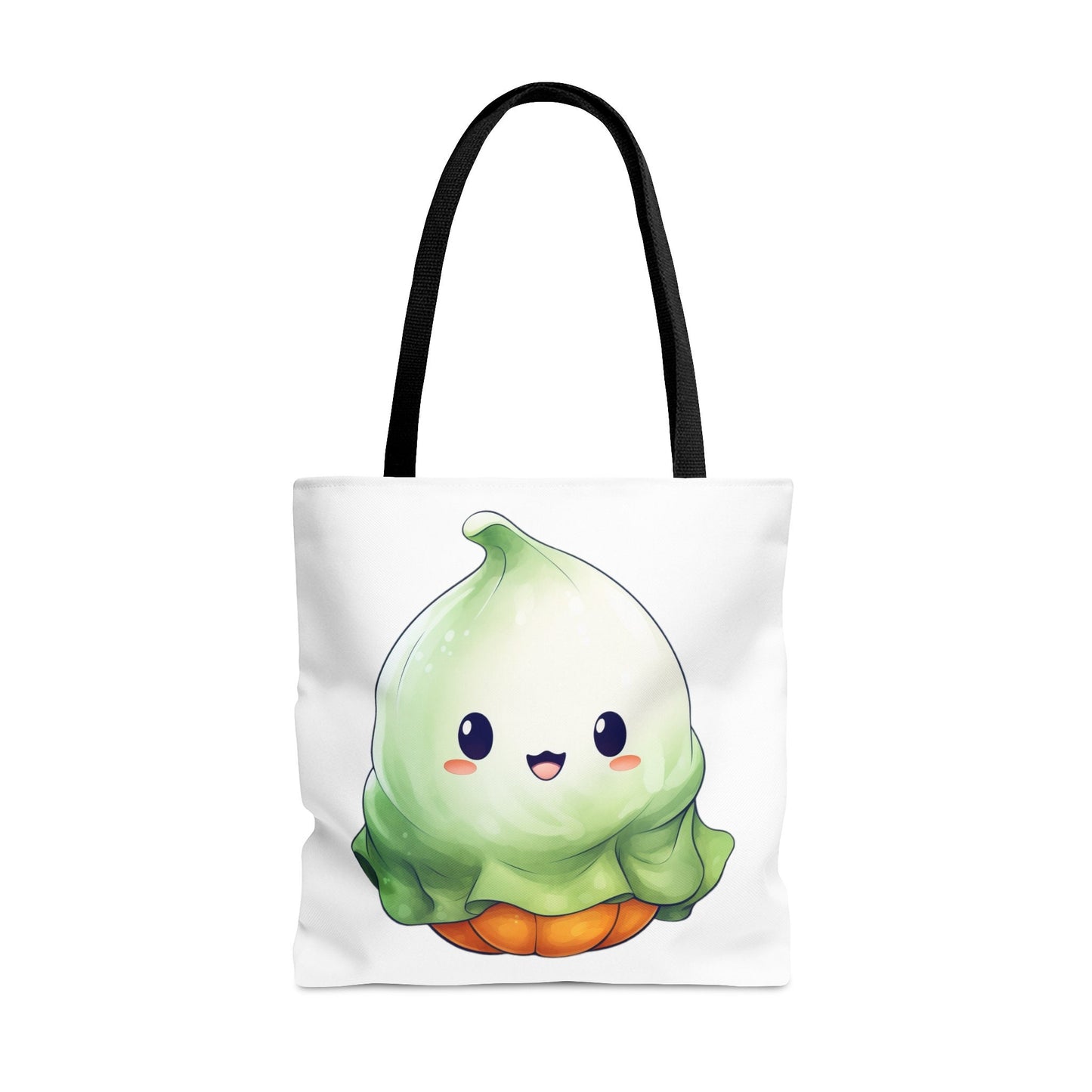Cute Tote Bag with adorable Ghost, Ghost Tote bag for any Occassion, Cute Ghost Tote bag for Halloween,  Mens, Womens, Kids Tote bag