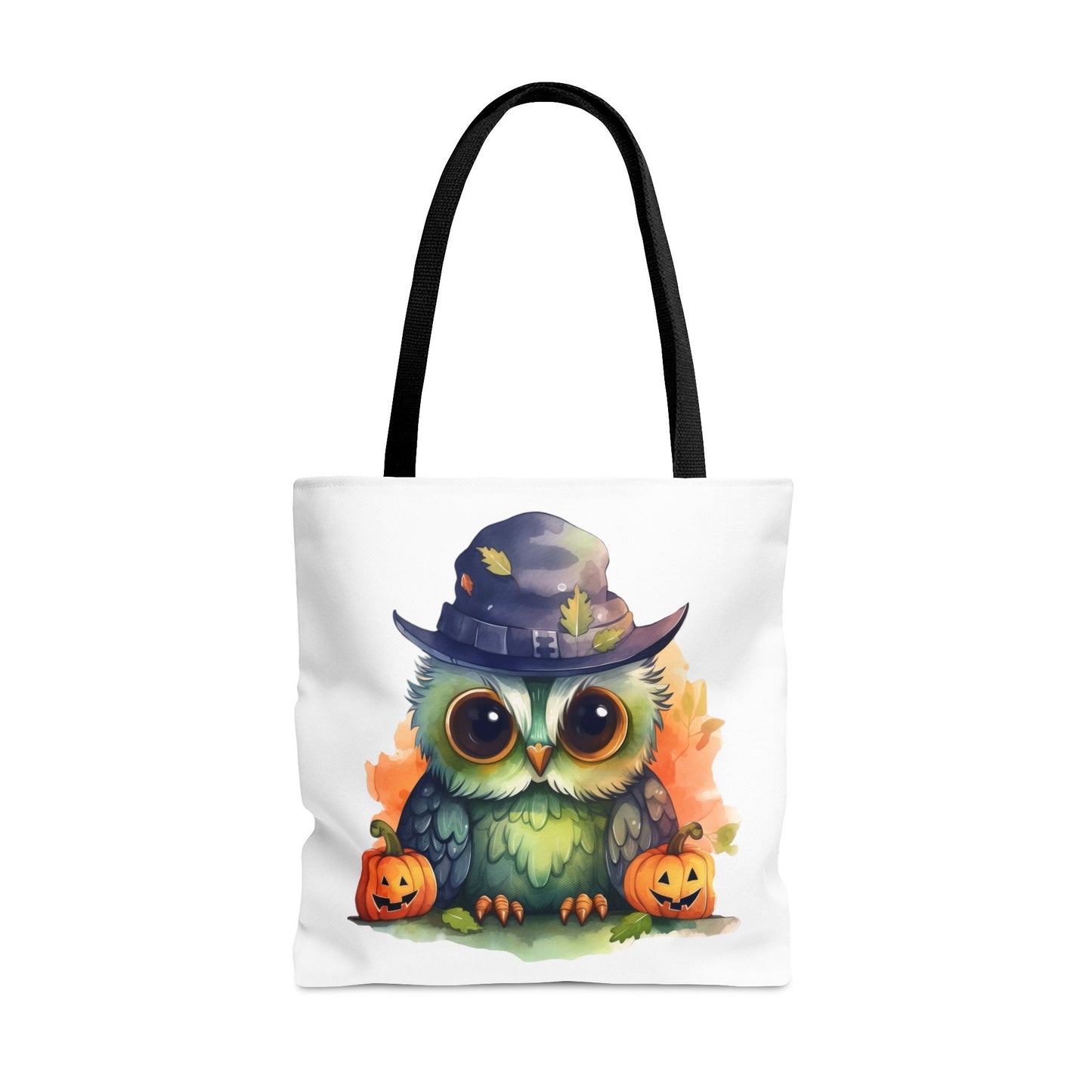 Adorable Tote bag with cute Owl, Owl Tote bag for any Occassion, Cute Owl Tote bag for Halloween,  Mens, Womens, Kids Tote bag.