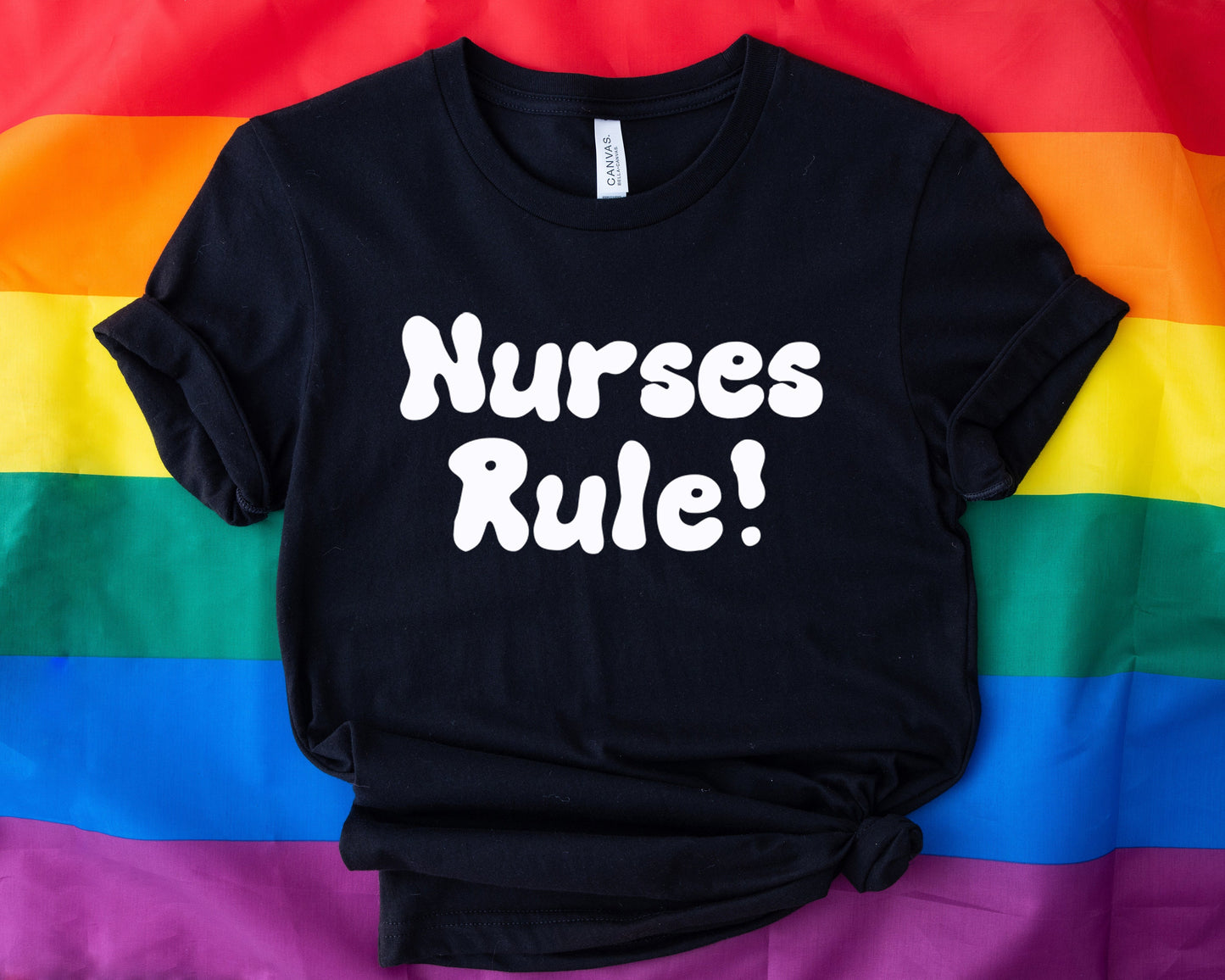 Nurses Rule Shirt, I love nurses shirt, Awesome gift shirt for nurses, gift shirt for a special nurse, Thank you gift shirt for nurses