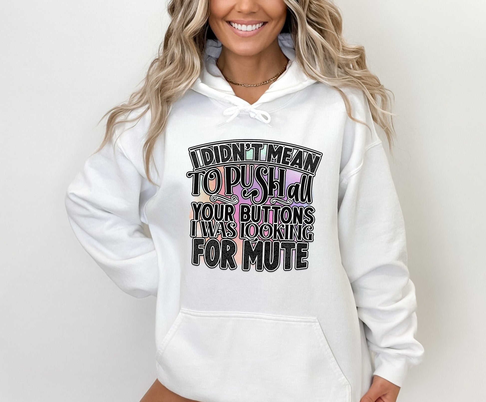 I Didnt mean to push all your buttons I was looking for mute Hoodie by Scorpion Tees and More. Warm and comfortable yet Stylish enough to go with anything in your wardrobe. Great hoodie to turn heads and bring smiles.
www.scorpiontees.etsy.com