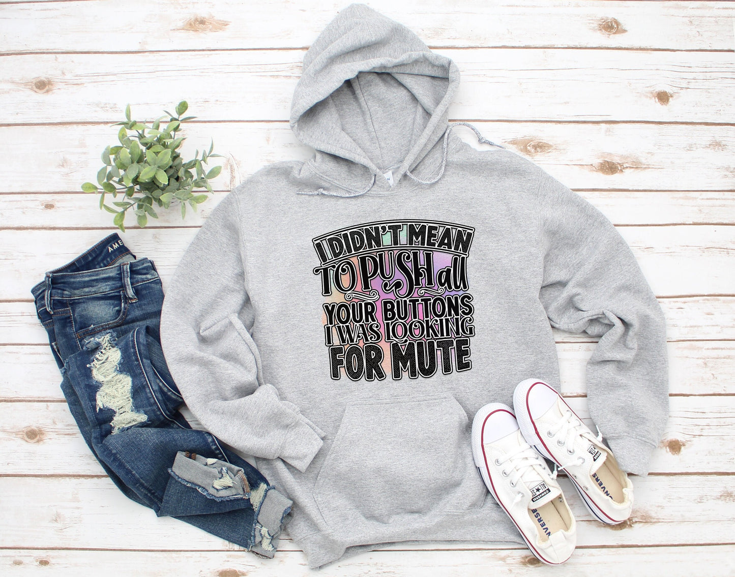 I Didnt mean to push all your buttons I was looking for mute Hoodie by Scorpion Tees and More. Warm and comfortable yet Stylish enough to go with anything in your wardrobe. Great hoodie to turn heads and bring smiles.
www.scorpiontees.etsy.com