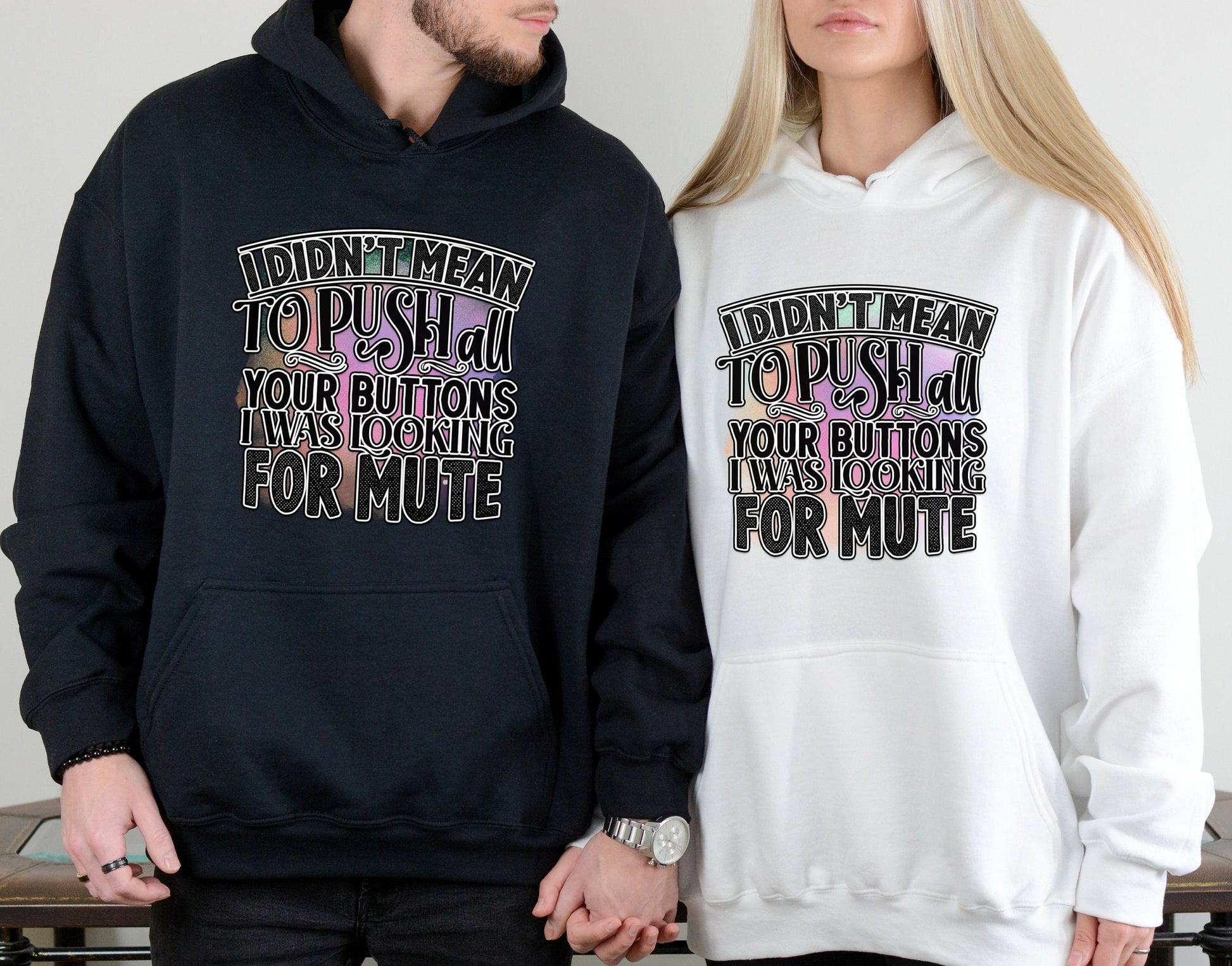 I Didnt mean to push all your buttons I was looking for mute Hoodie by Scorpion Tees and More. Warm and comfortable yet Stylish enough to go with anything in your wardrobe. Great hoodie to turn heads and bring smiles.
www.scorpiontees.etsy.com