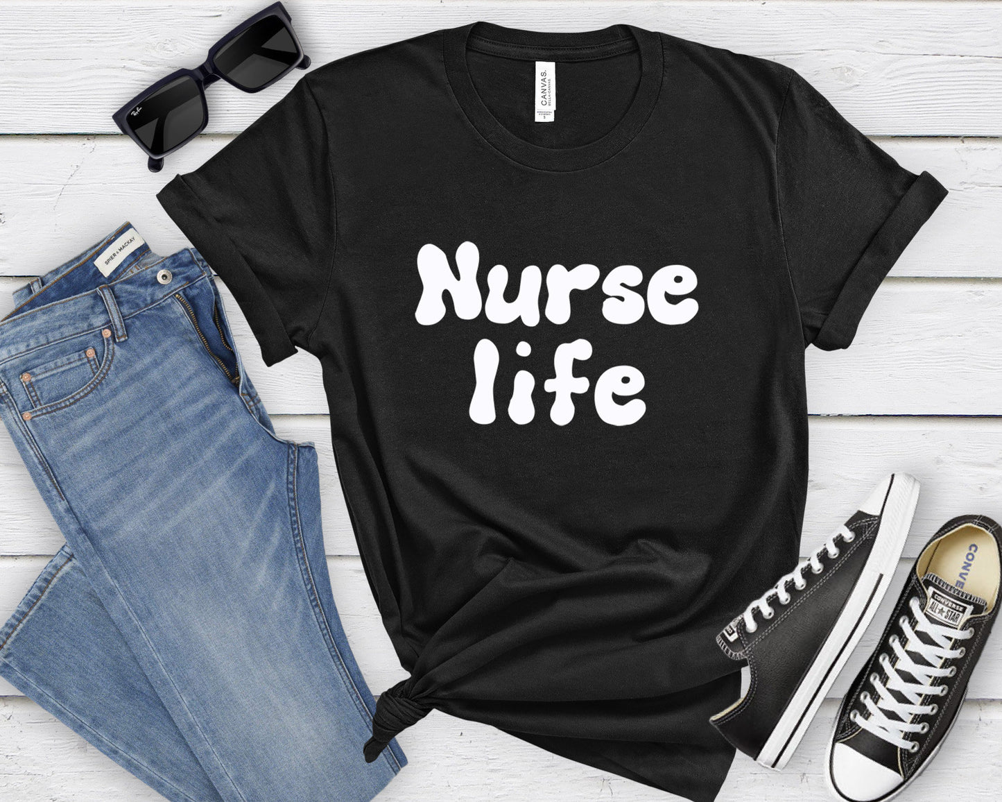 Nurse Life Shirt, I love nurses shirt, Awesome gift shirt for nurses, gift shirt for a special nurse, Thank you gift shirt for nurses