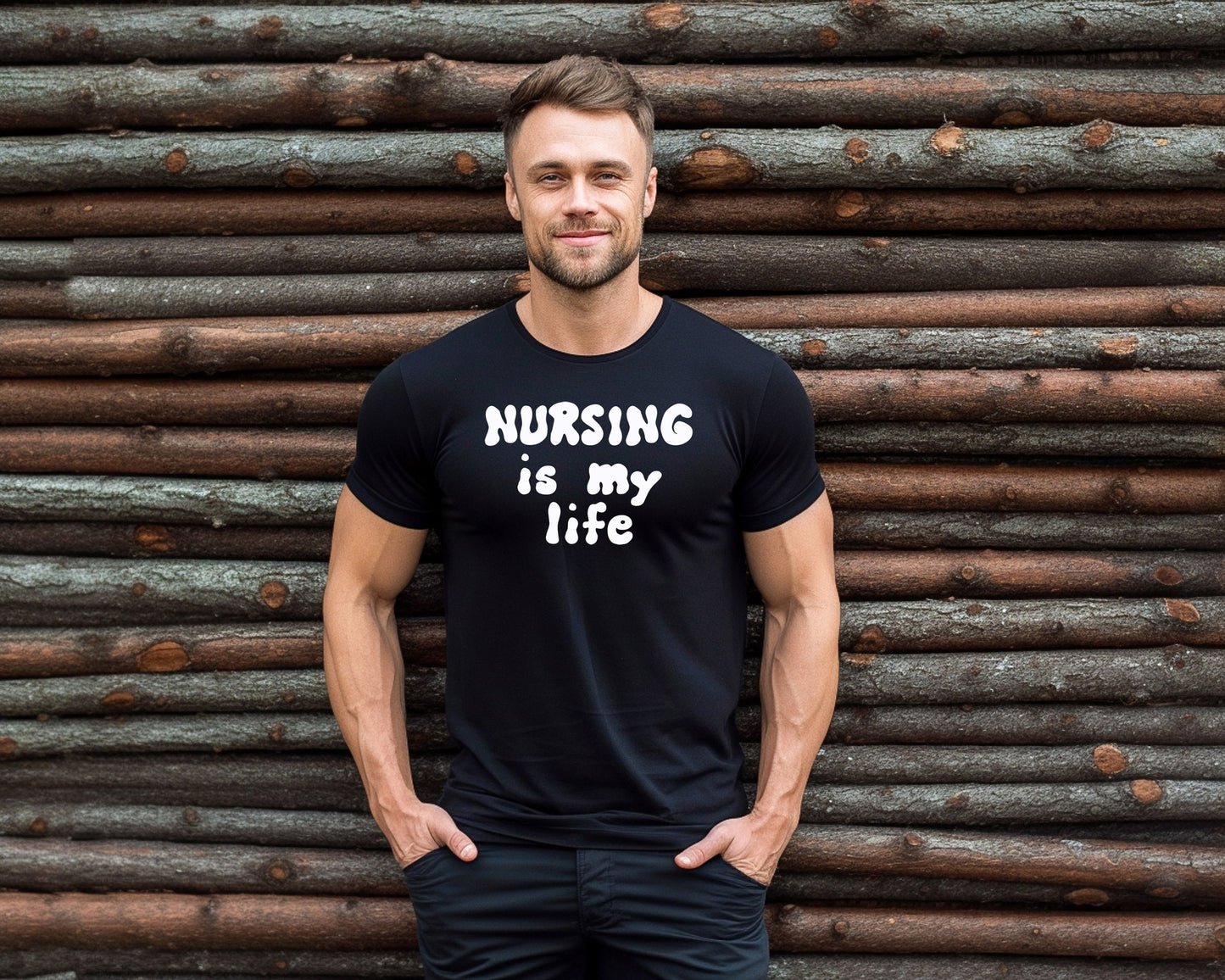 Nursing Is My Life Shirt, I love nurses shirt, Awesome gift shirt for nurses, gift shirt for special nurse, Thank you gift shirt for nurses